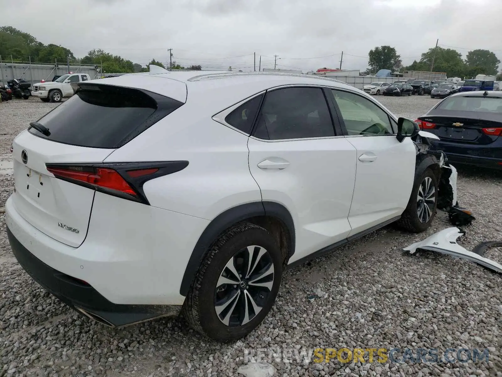 4 Photograph of a damaged car JTJSARDZ3M2236913 LEXUS NX 2021