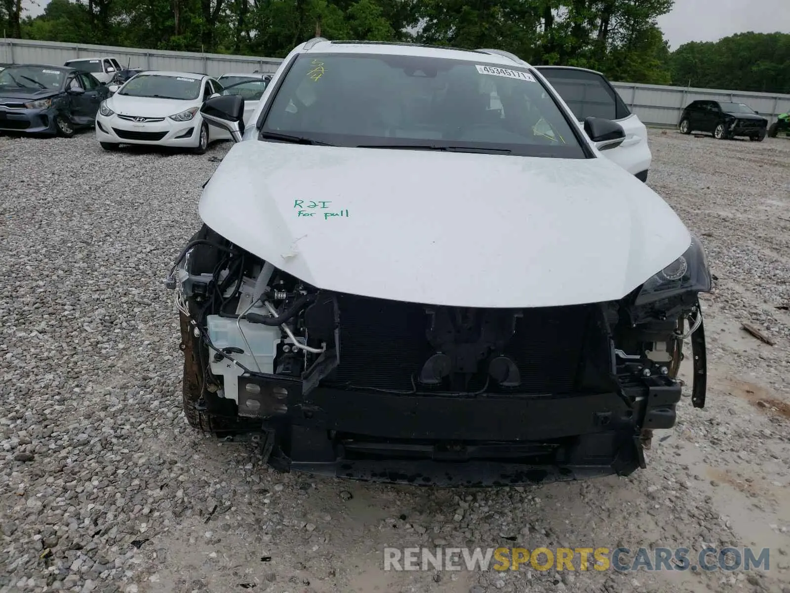 9 Photograph of a damaged car JTJSARDZ3M2236913 LEXUS NX 2021
