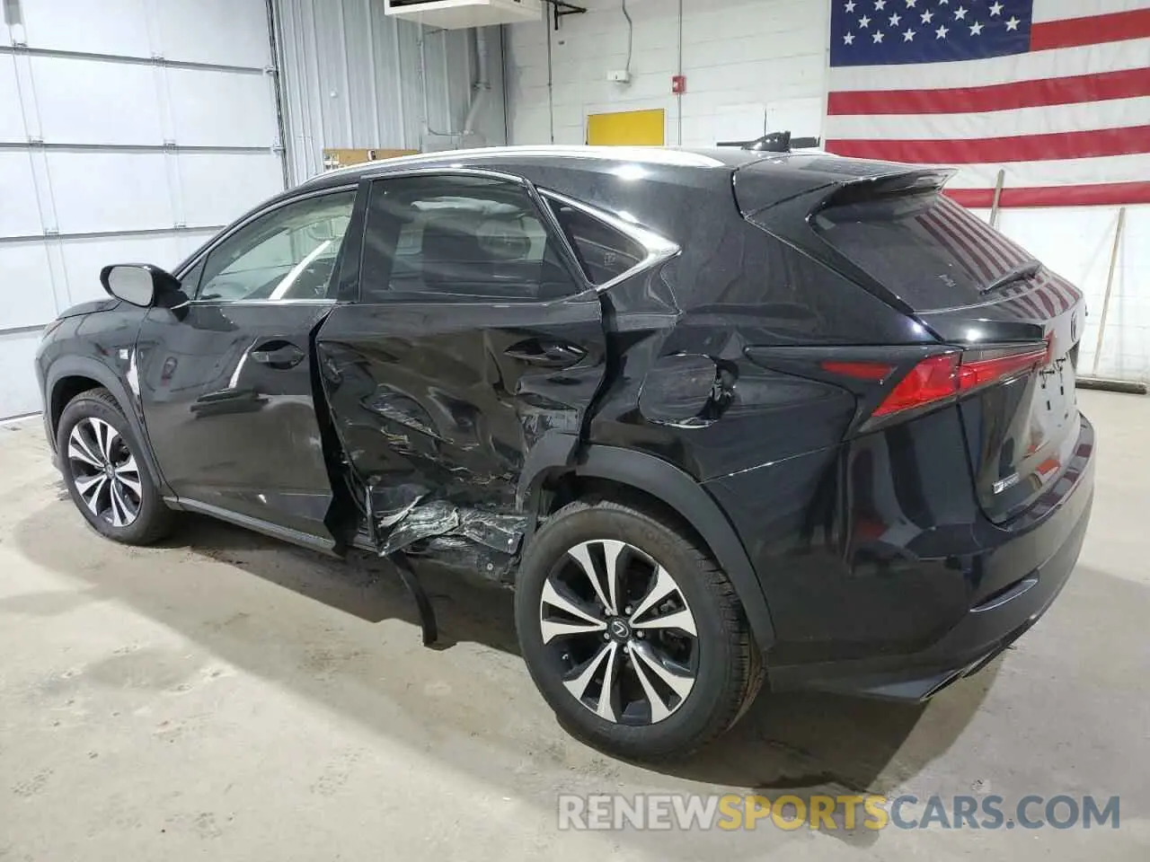 2 Photograph of a damaged car JTJSARDZ3M2262119 LEXUS NX 2021