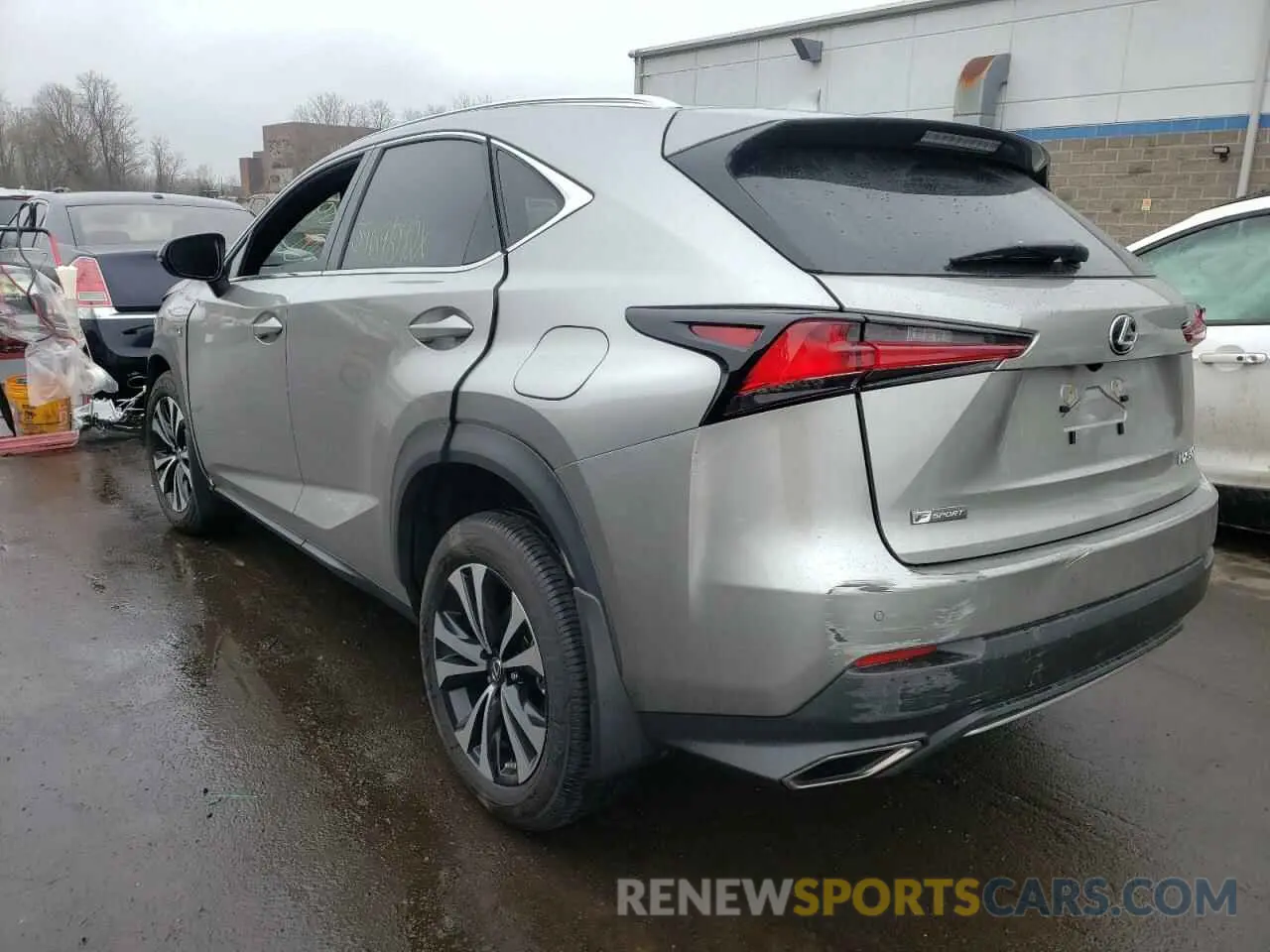 3 Фотография поврежденного автомобиля JTJSARDZ7M2254587 LEXUS NX 2021