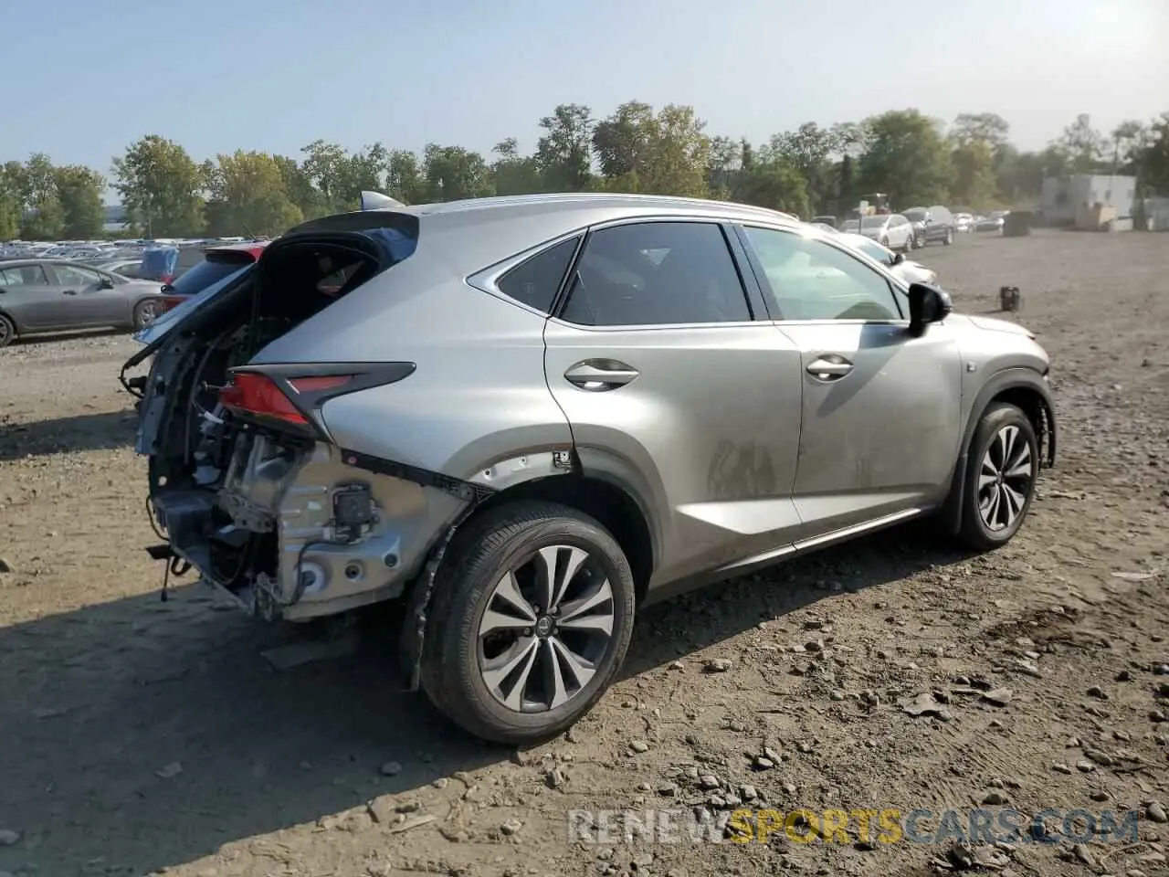 3 Photograph of a damaged car JTJSARDZ8M2248264 LEXUS NX 2021