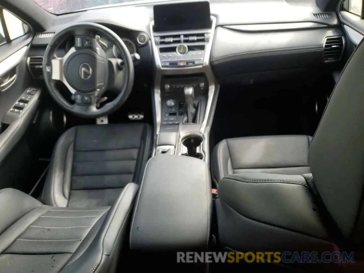8 Фотография поврежденного автомобиля JTJSARDZXM2237475 LEXUS NX 2021