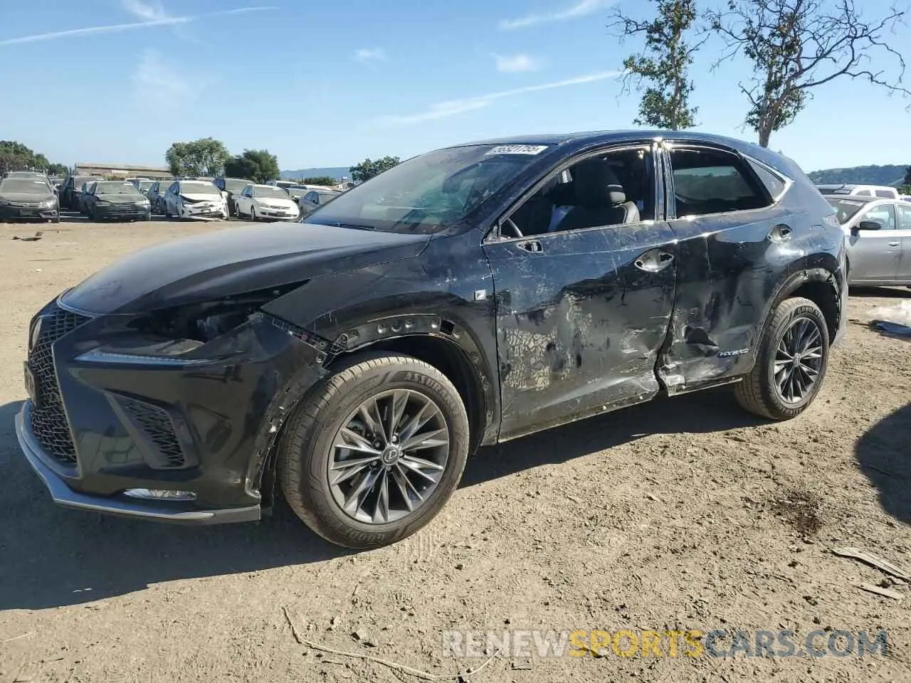 1 Фотография поврежденного автомобиля JTJSJRDZ7M5010775 LEXUS NX 2021