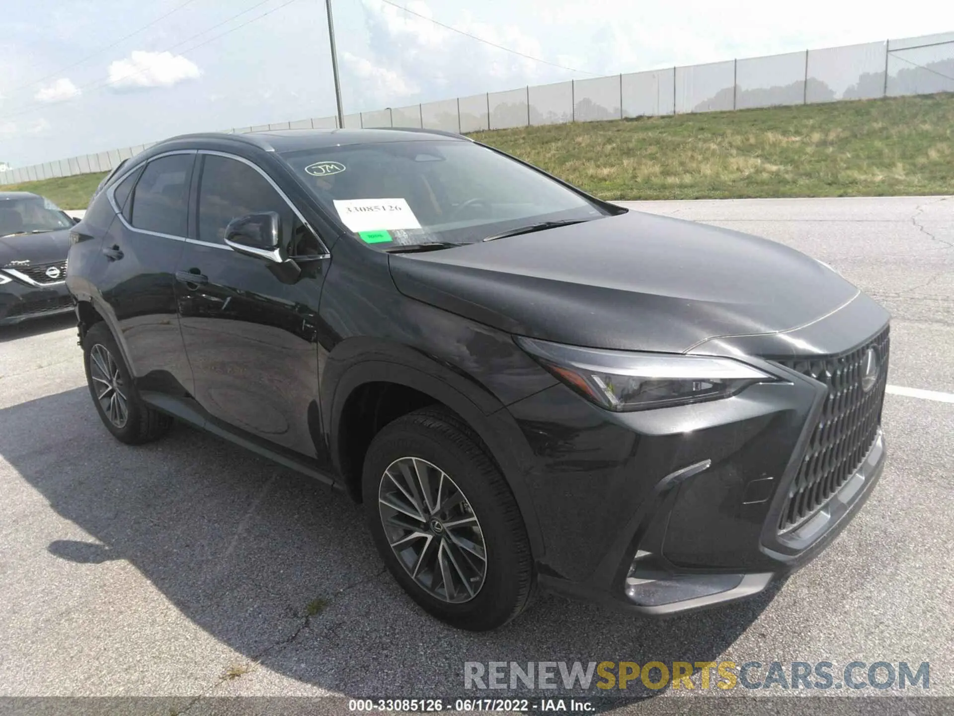 1 Photograph of a damaged car JTJADCAZ6N2000116 LEXUS NX 2022