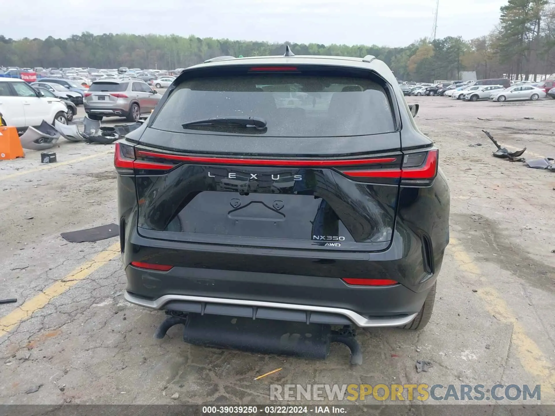 15 Photograph of a damaged car 2T2KGCEZ7RC055959 LEXUS NX 2024