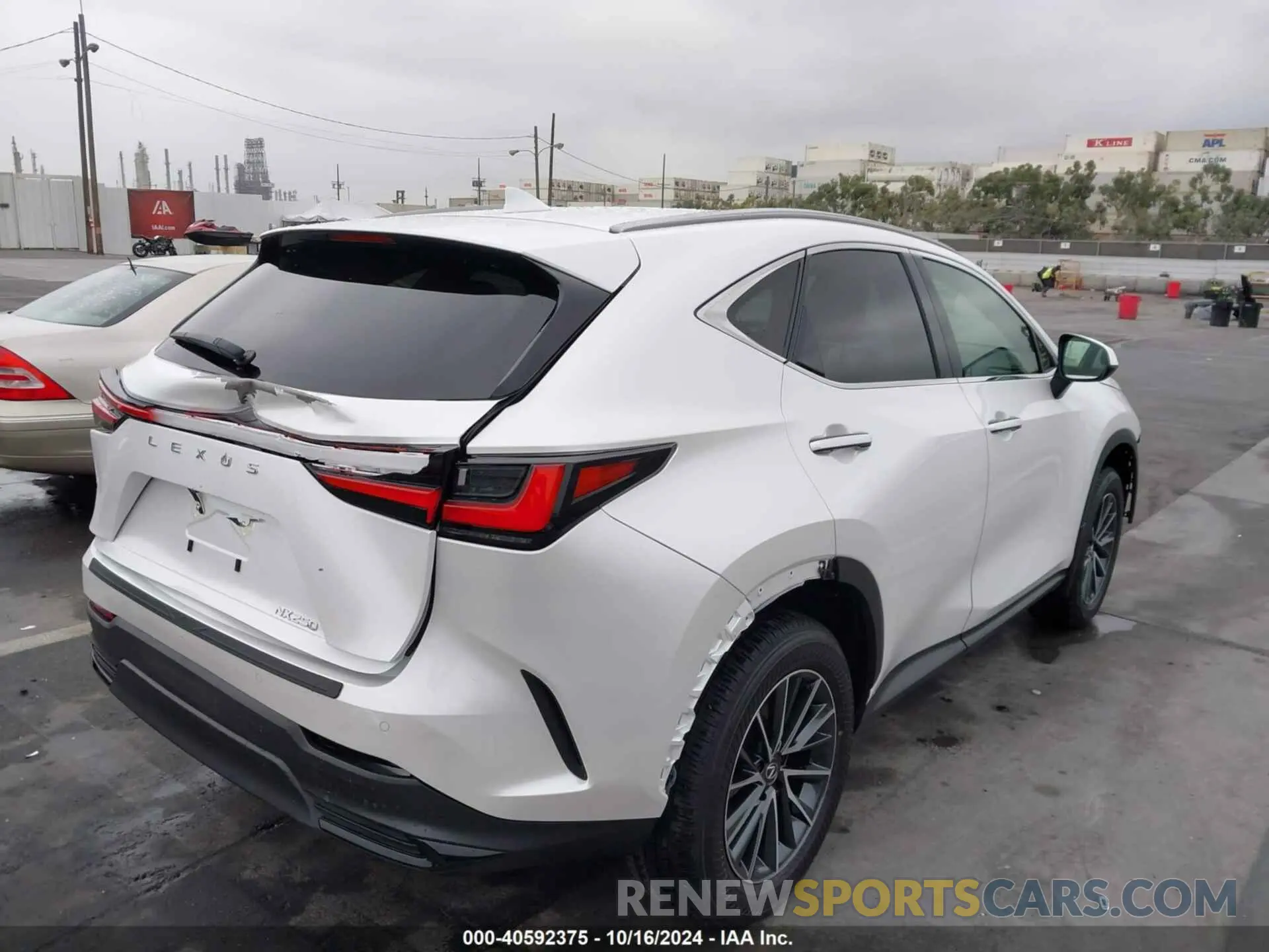 4 Photograph of a damaged car JTJADCAZ1S5024401 LEXUS NX 2025