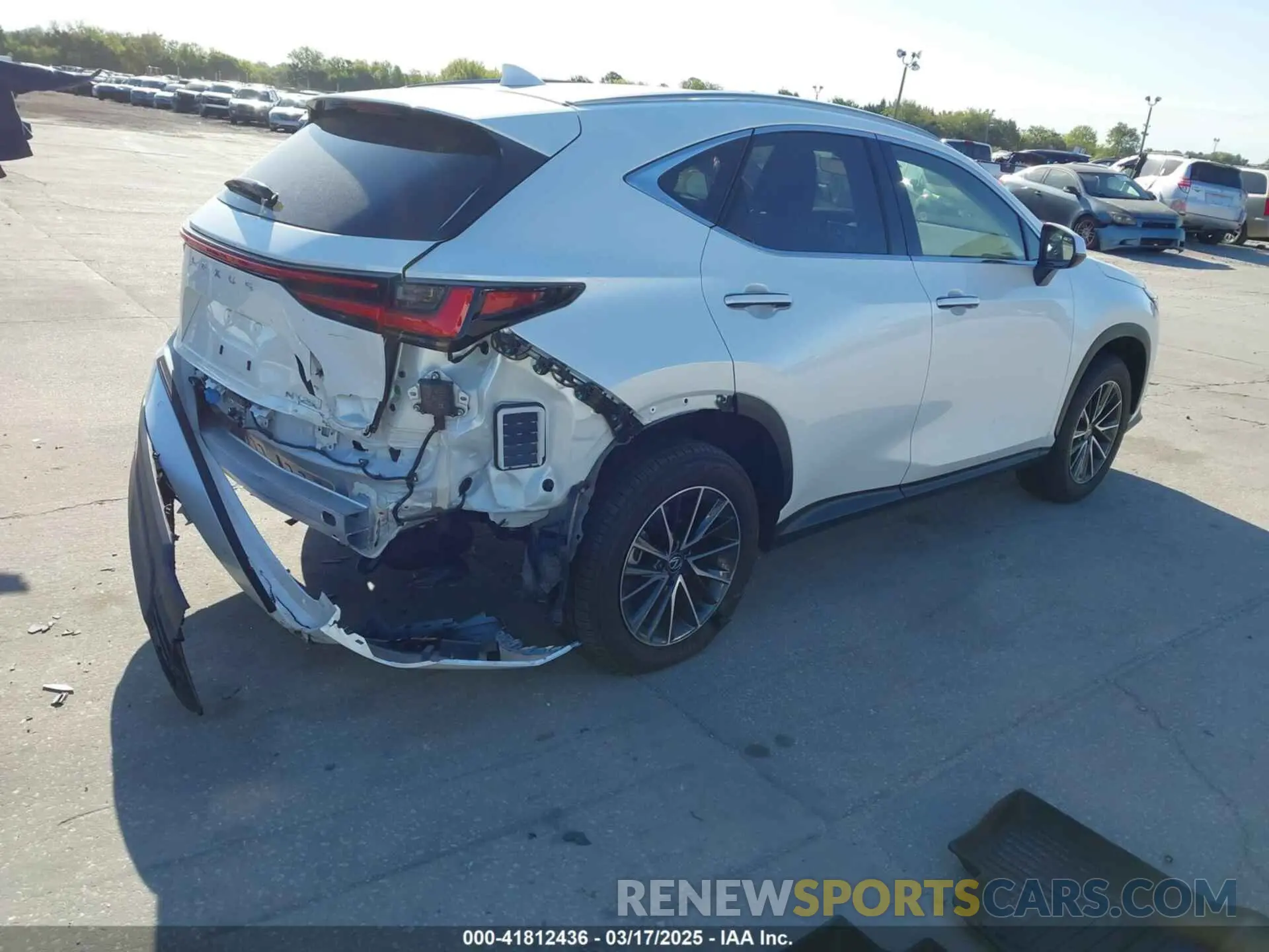 4 Photograph of a damaged car JTJGDCAZ6S2016077 LEXUS NX 2025