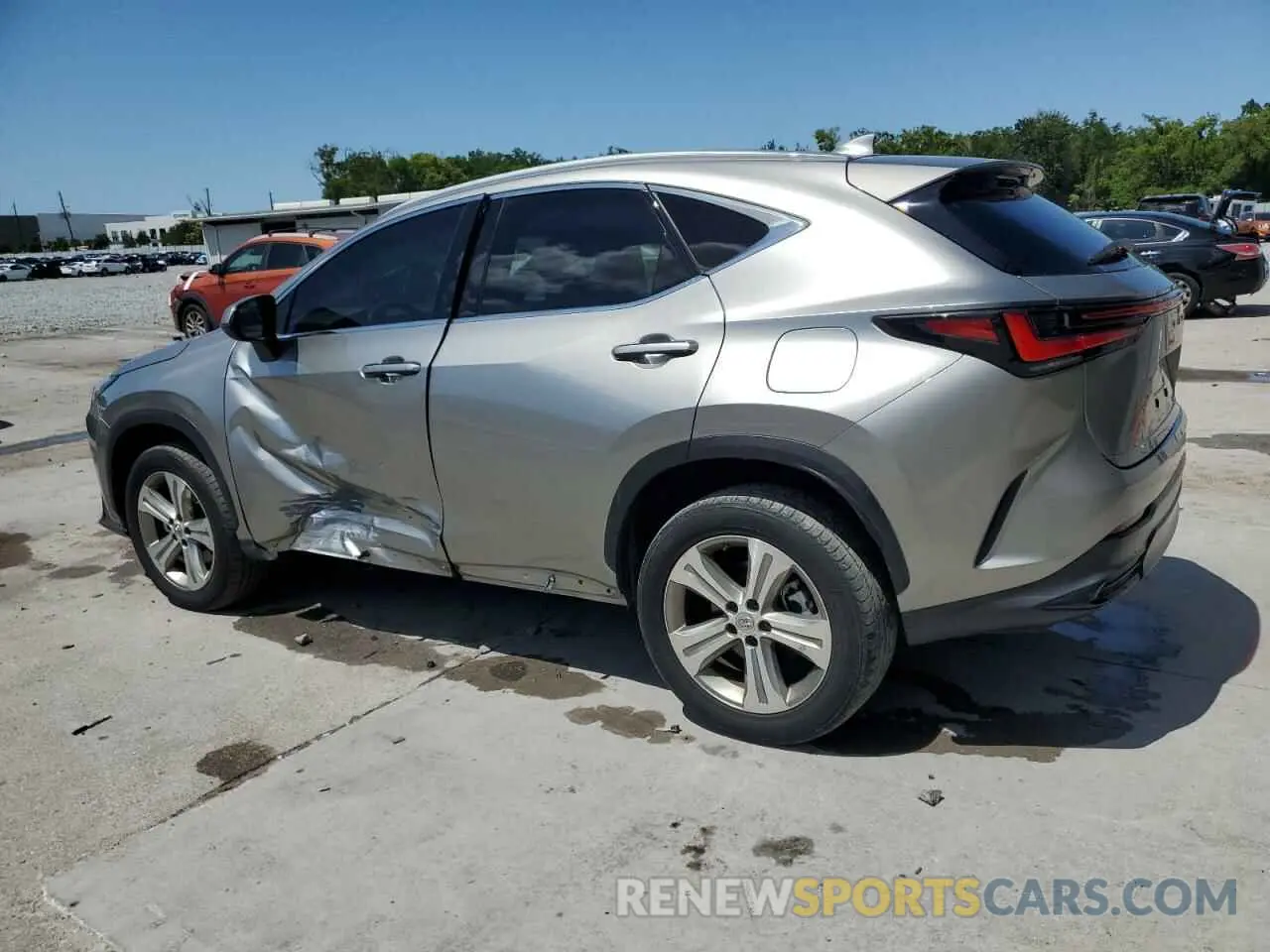 2 Фотография поврежденного автомобиля 2T2ADCAZ4NC001202 LEXUS NX 250 2022
