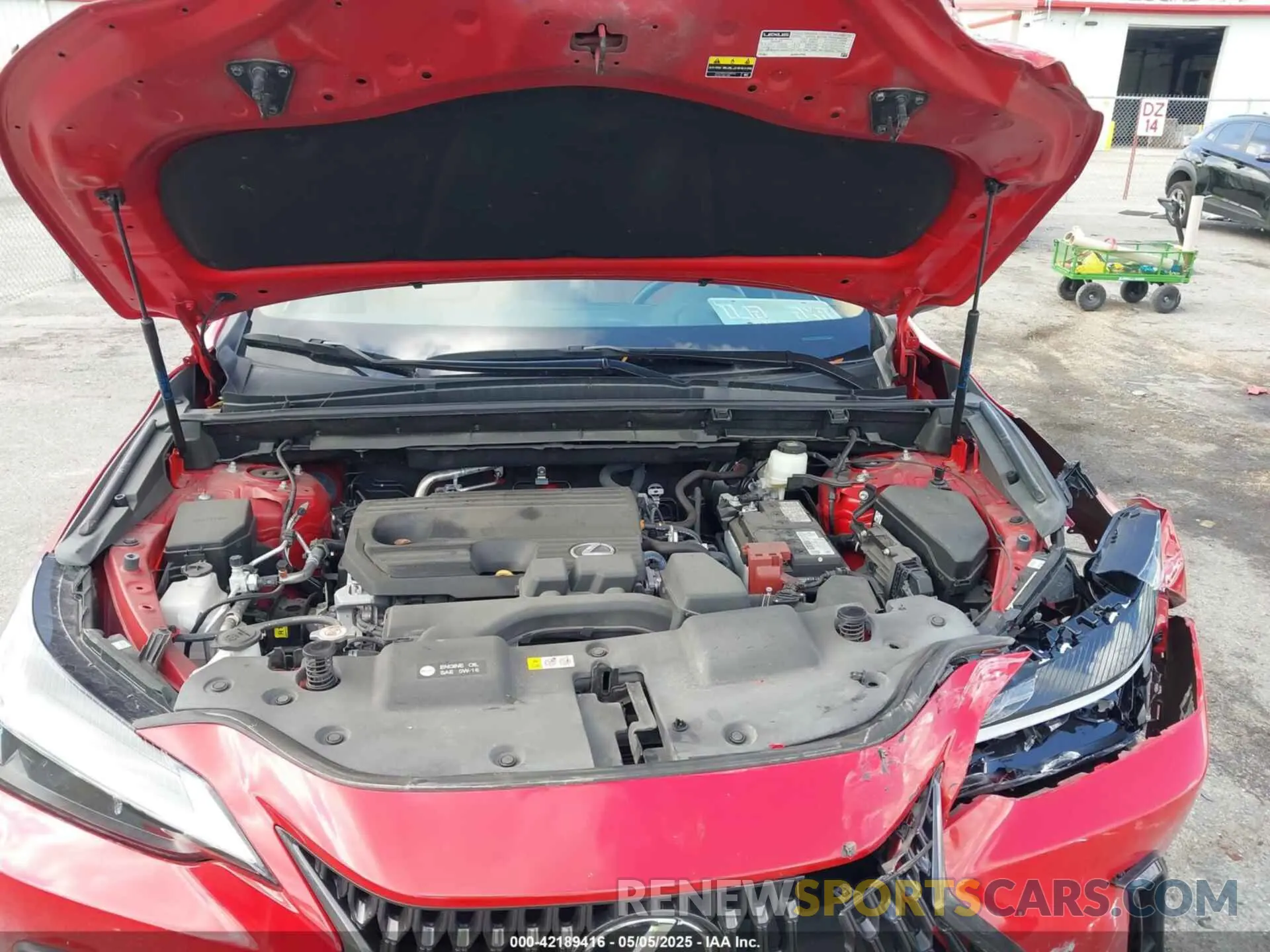 10 Photograph of a damaged car 2T2ADCAZ9NC002488 LEXUS NX 250 2022