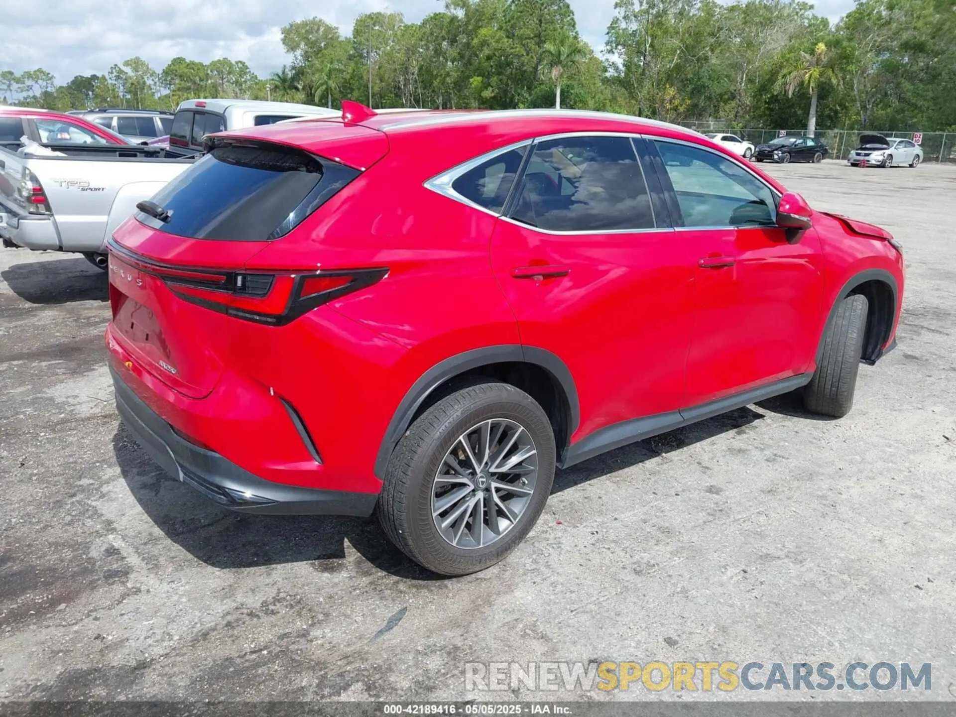 4 Photograph of a damaged car 2T2ADCAZ9NC002488 LEXUS NX 250 2022