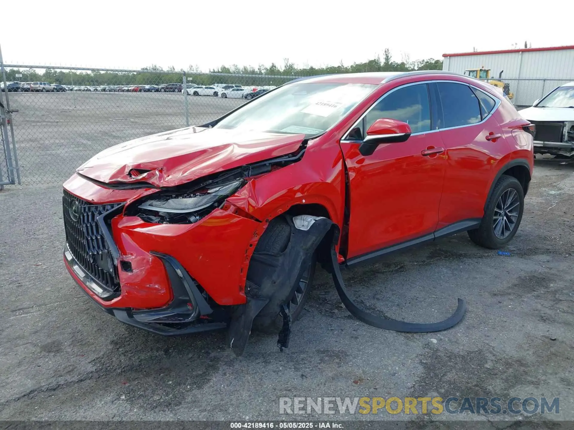 6 Photograph of a damaged car 2T2ADCAZ9NC002488 LEXUS NX 250 2022