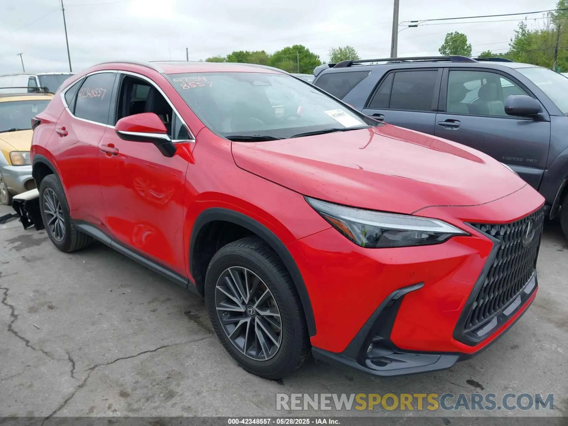 1 Photograph of a damaged car 2T2GDCAZ2NC002889 LEXUS NX 250 2022