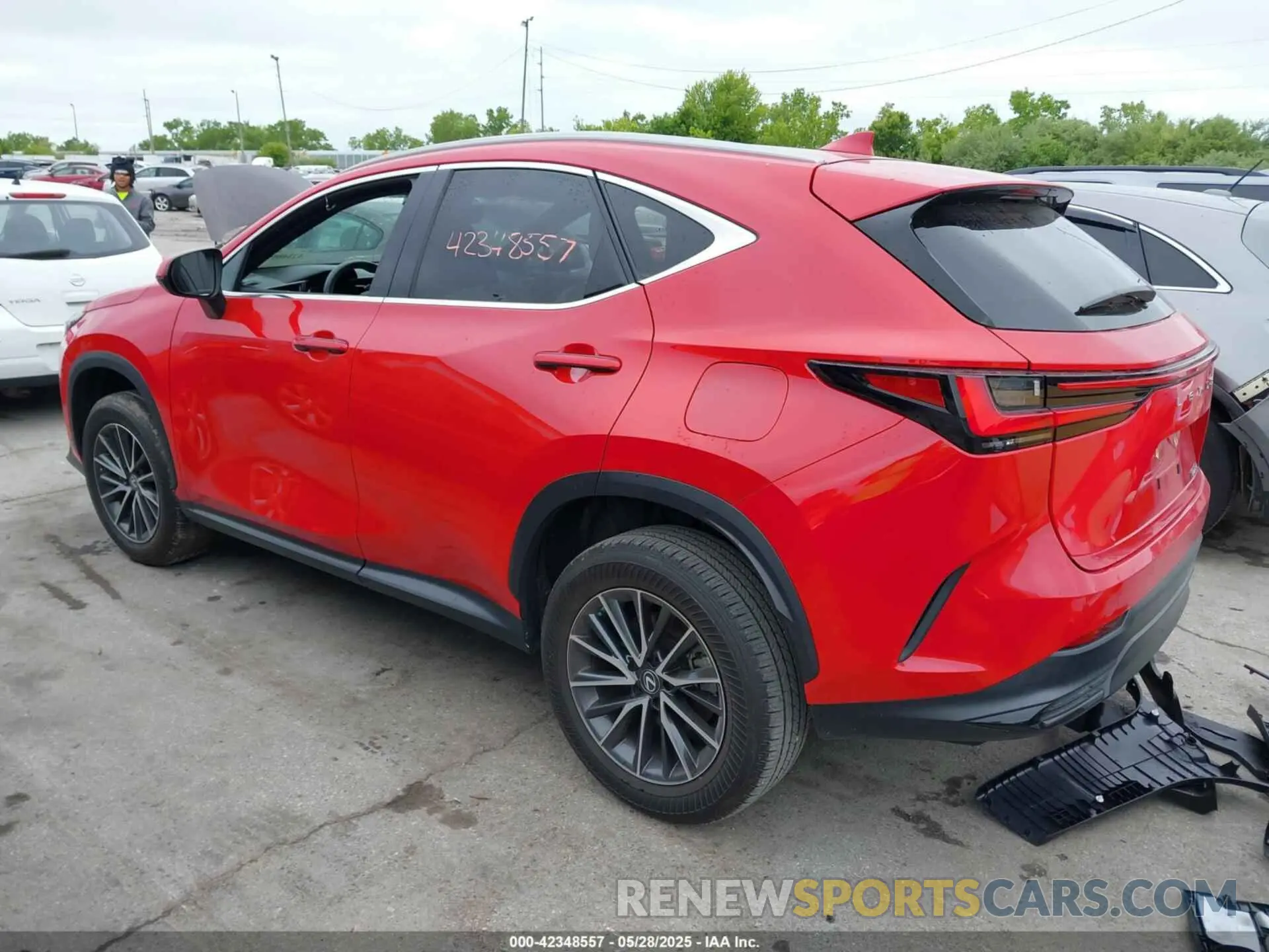 3 Photograph of a damaged car 2T2GDCAZ2NC002889 LEXUS NX 250 2022