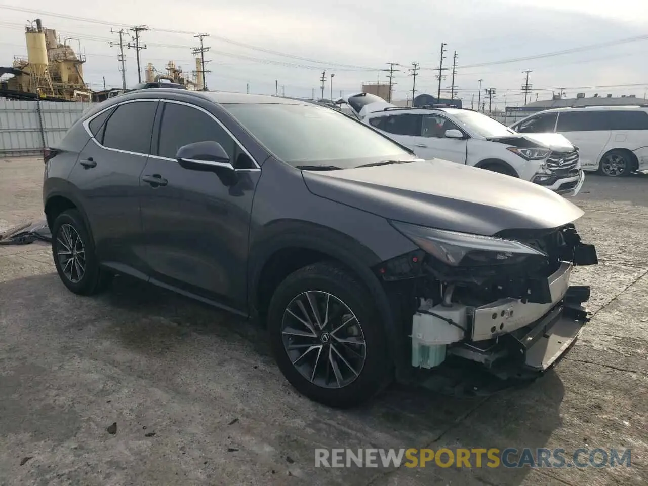 4 Photograph of a damaged car 2T2GDCAZ8NC002654 LEXUS NX 250 2022