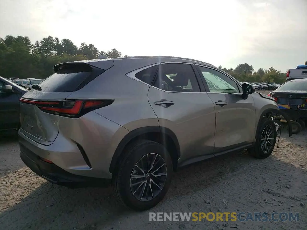 3 Photograph of a damaged car 2T2GDCEZ6NC001934 LEXUS NX 250 2022