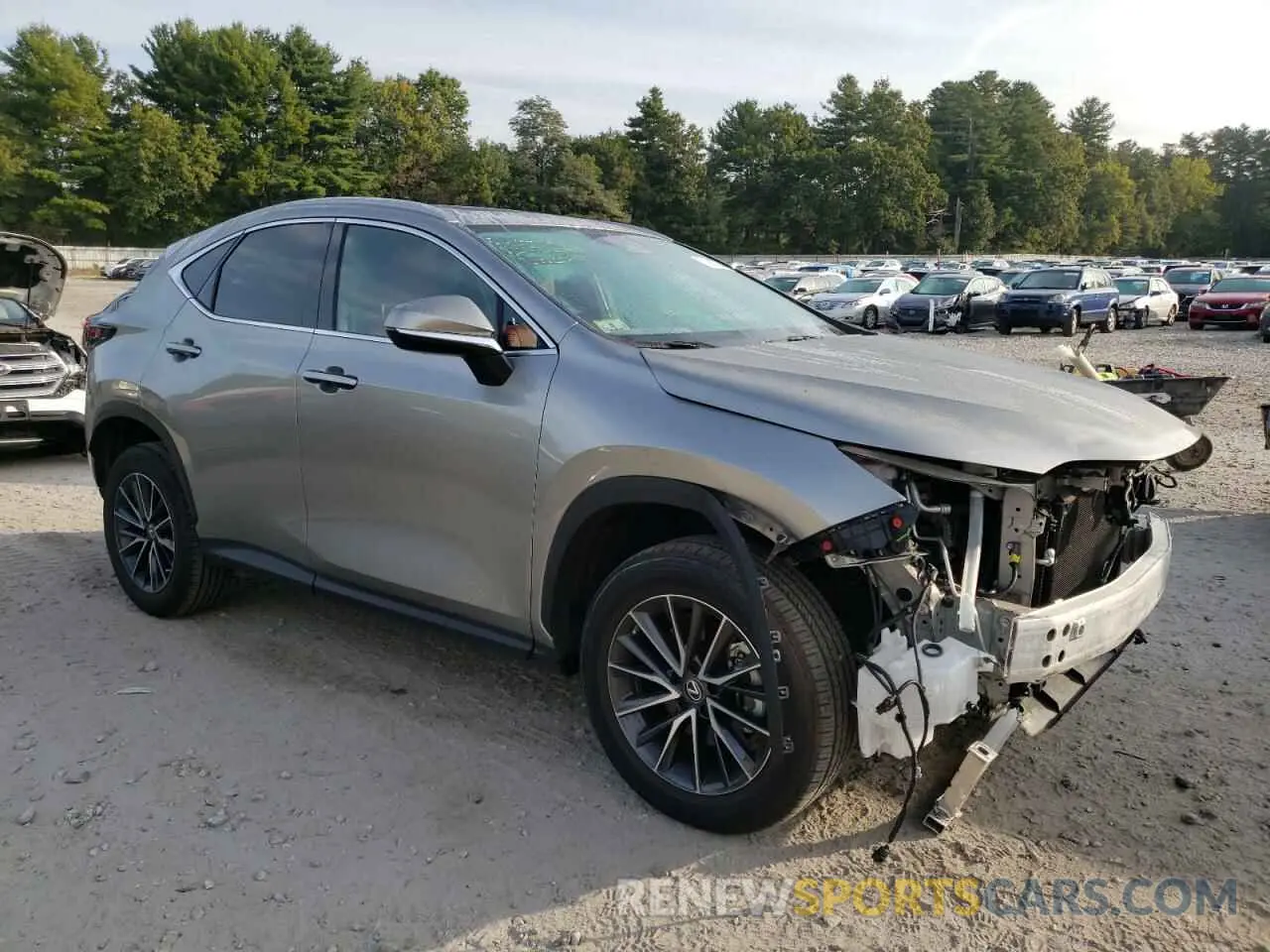4 Photograph of a damaged car 2T2GDCEZ6NC001934 LEXUS NX 250 2022