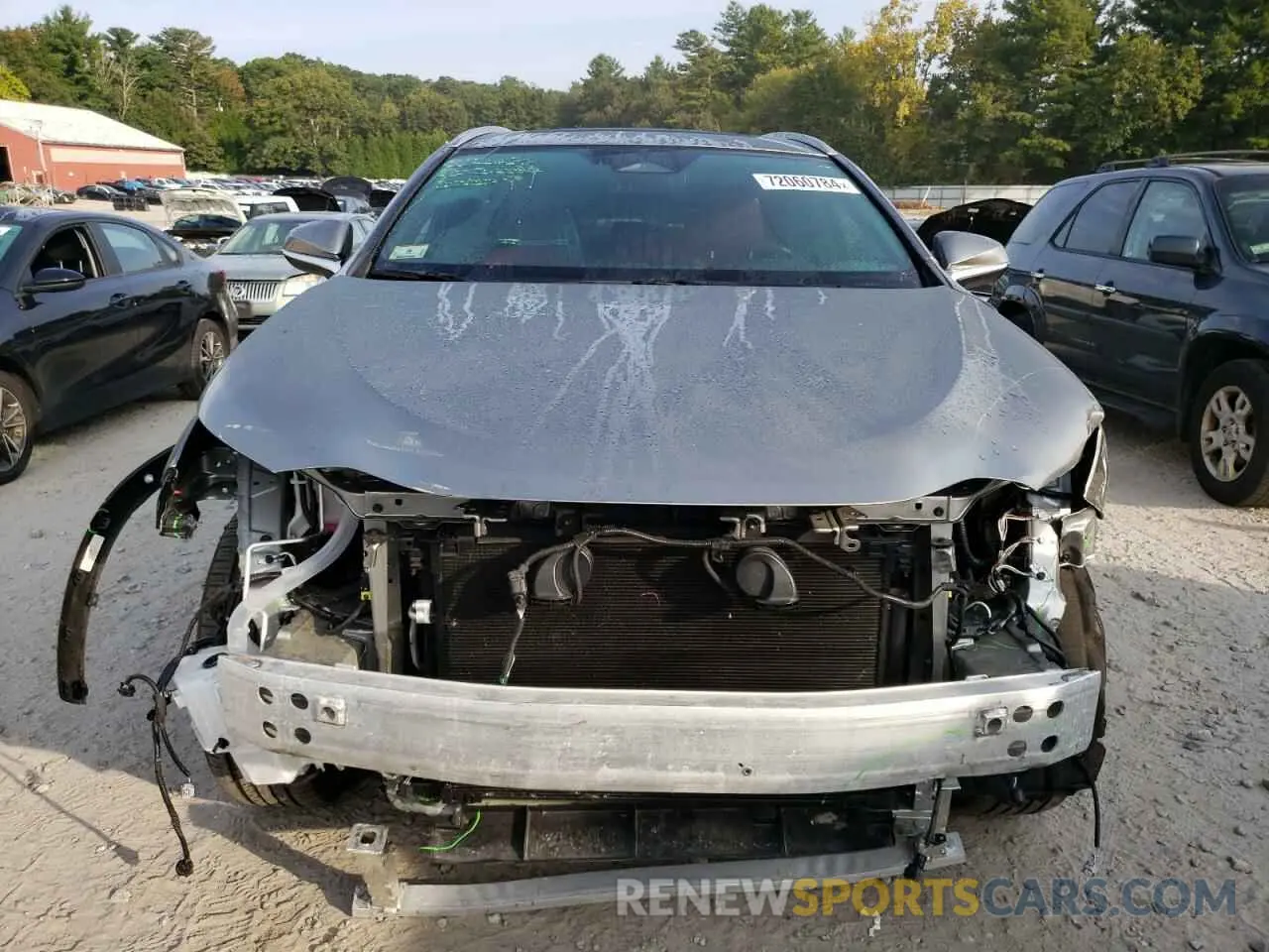 5 Photograph of a damaged car 2T2GDCEZ6NC001934 LEXUS NX 250 2022