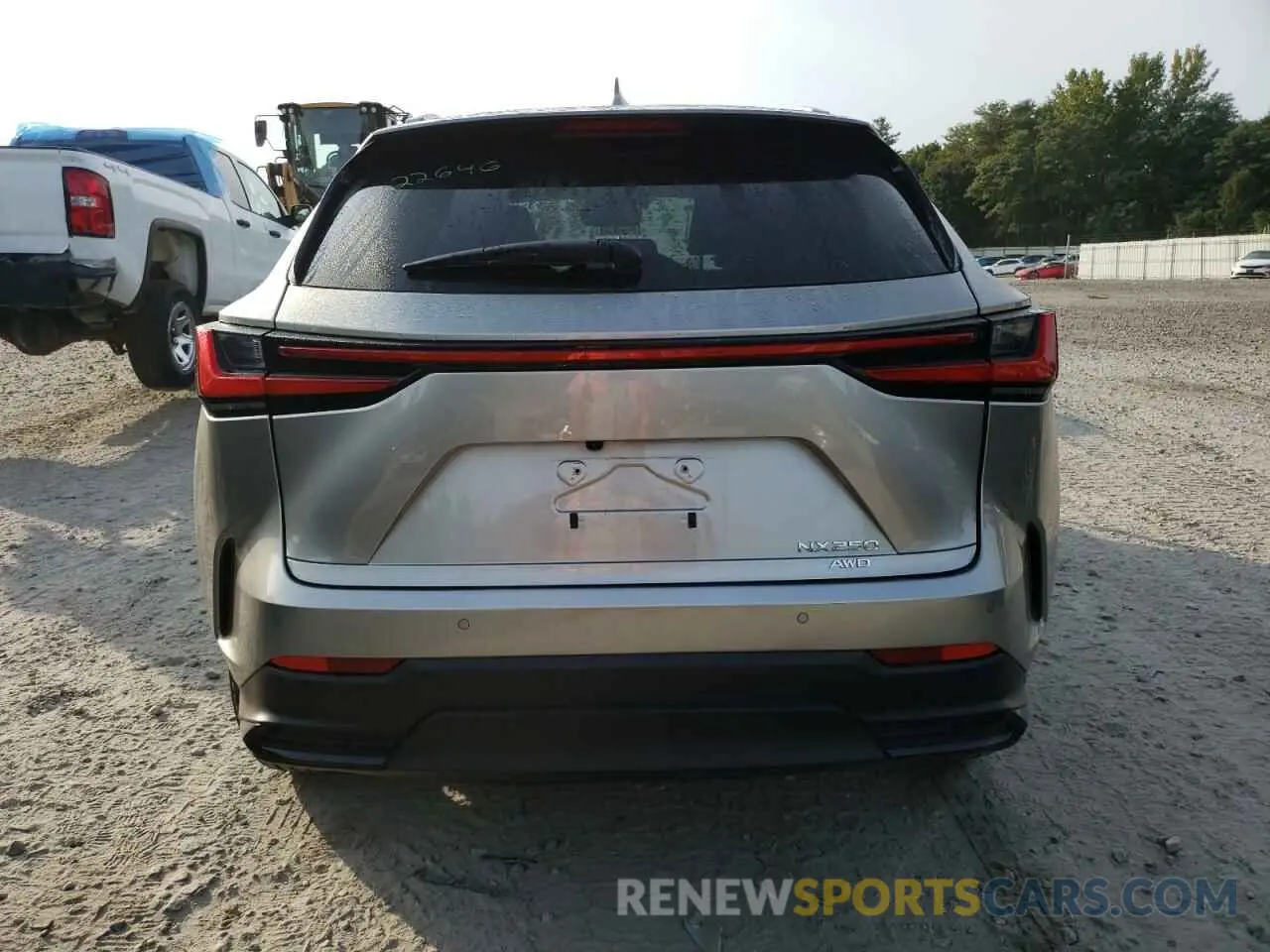 6 Photograph of a damaged car 2T2GDCEZ6NC001934 LEXUS NX 250 2022