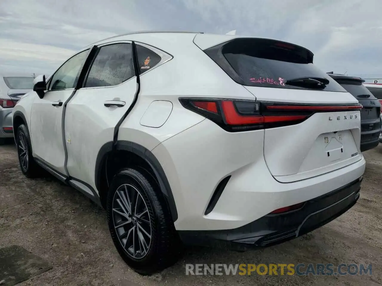 2 Photograph of a damaged car JTJADCAZ1N5001141 LEXUS NX 250 2022