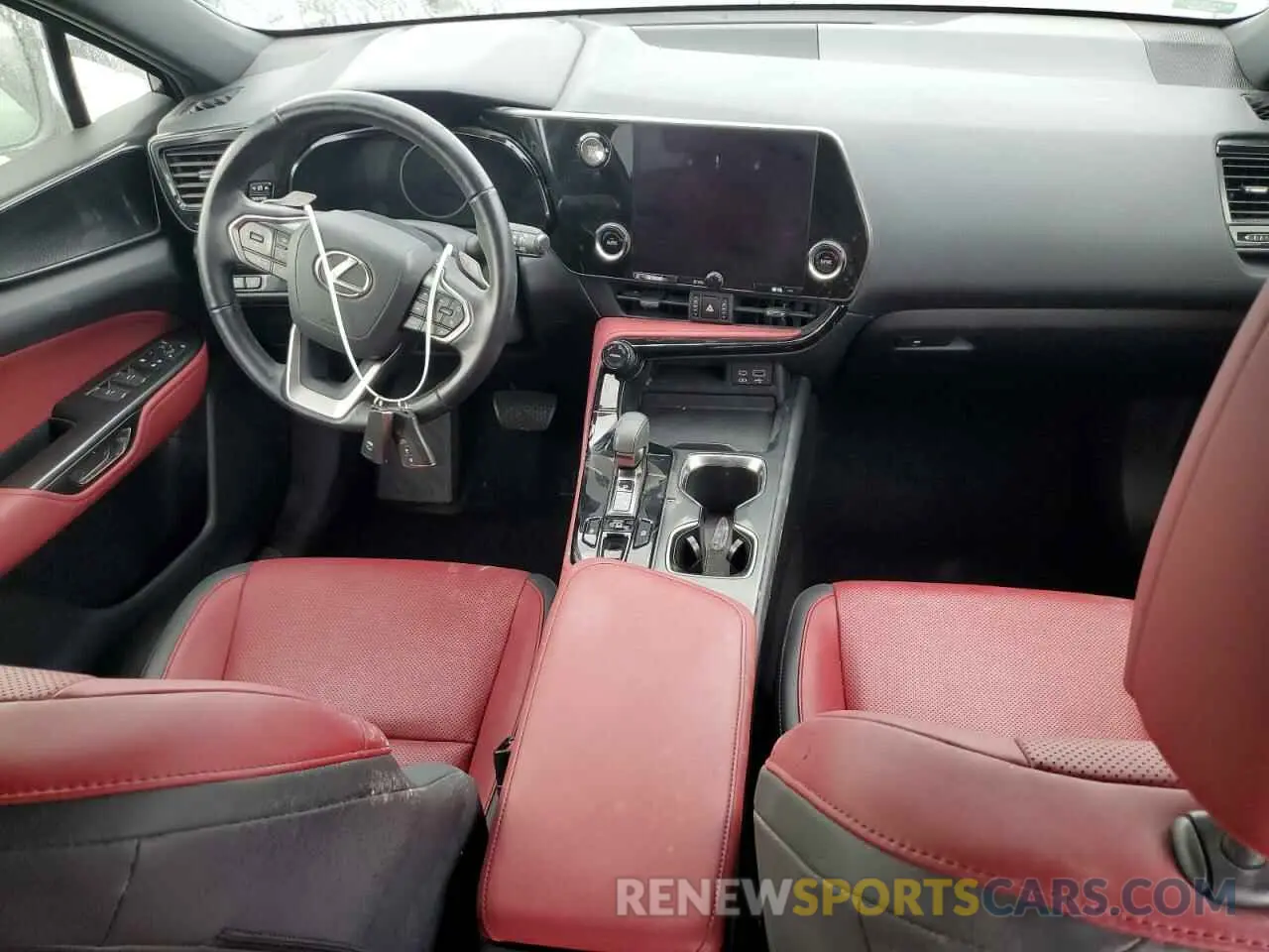8 Photograph of a damaged car JTJADCAZ1N5001141 LEXUS NX 250 2022