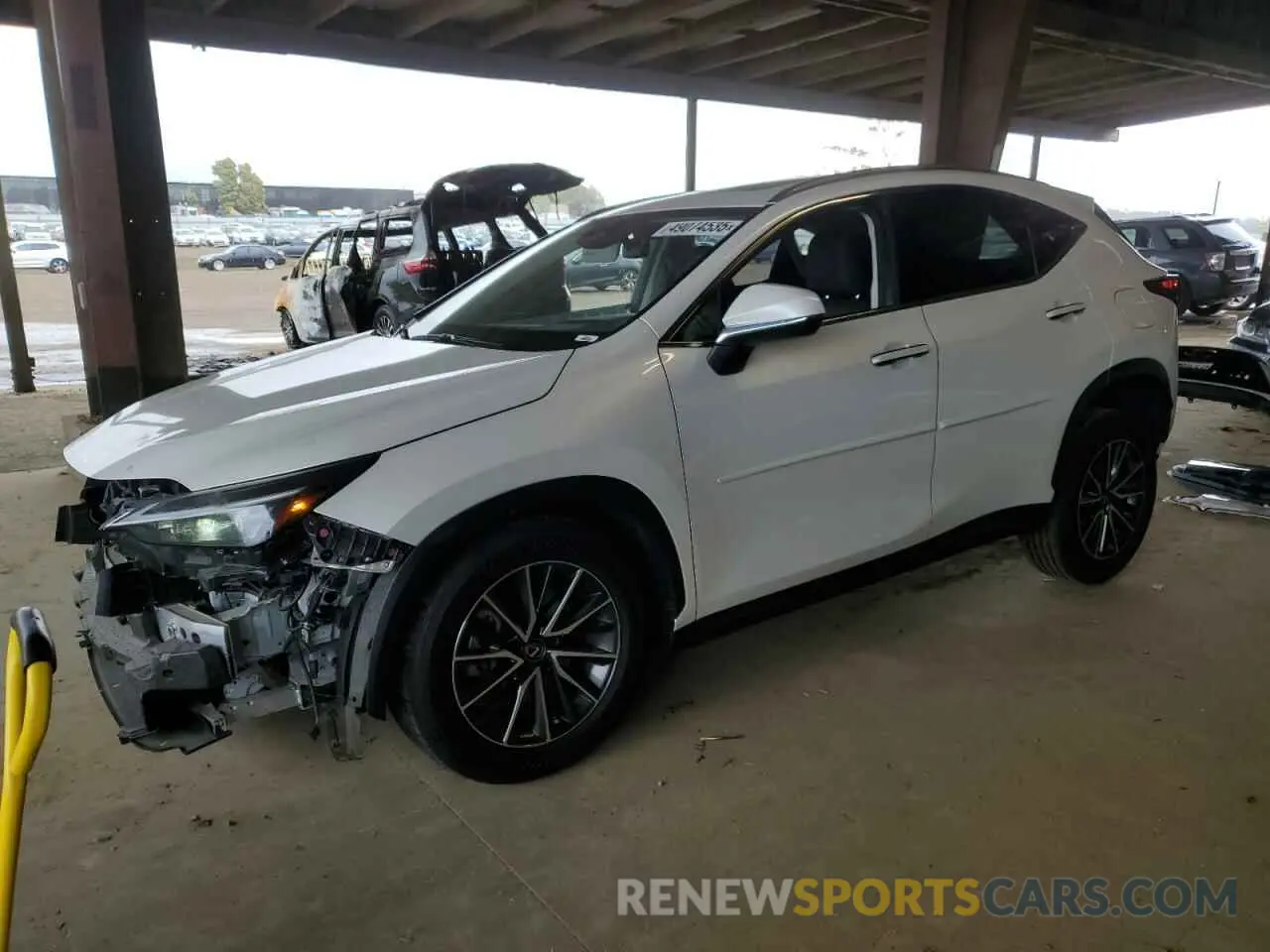 1 Photograph of a damaged car JTJADCEZ6N5000495 LEXUS NX 250 2022