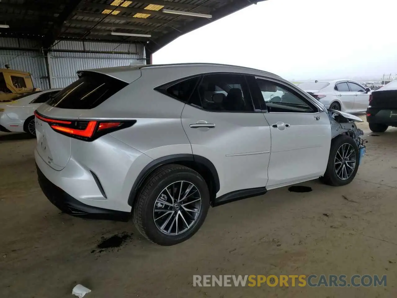 3 Photograph of a damaged car JTJADCEZ6N5000495 LEXUS NX 250 2022