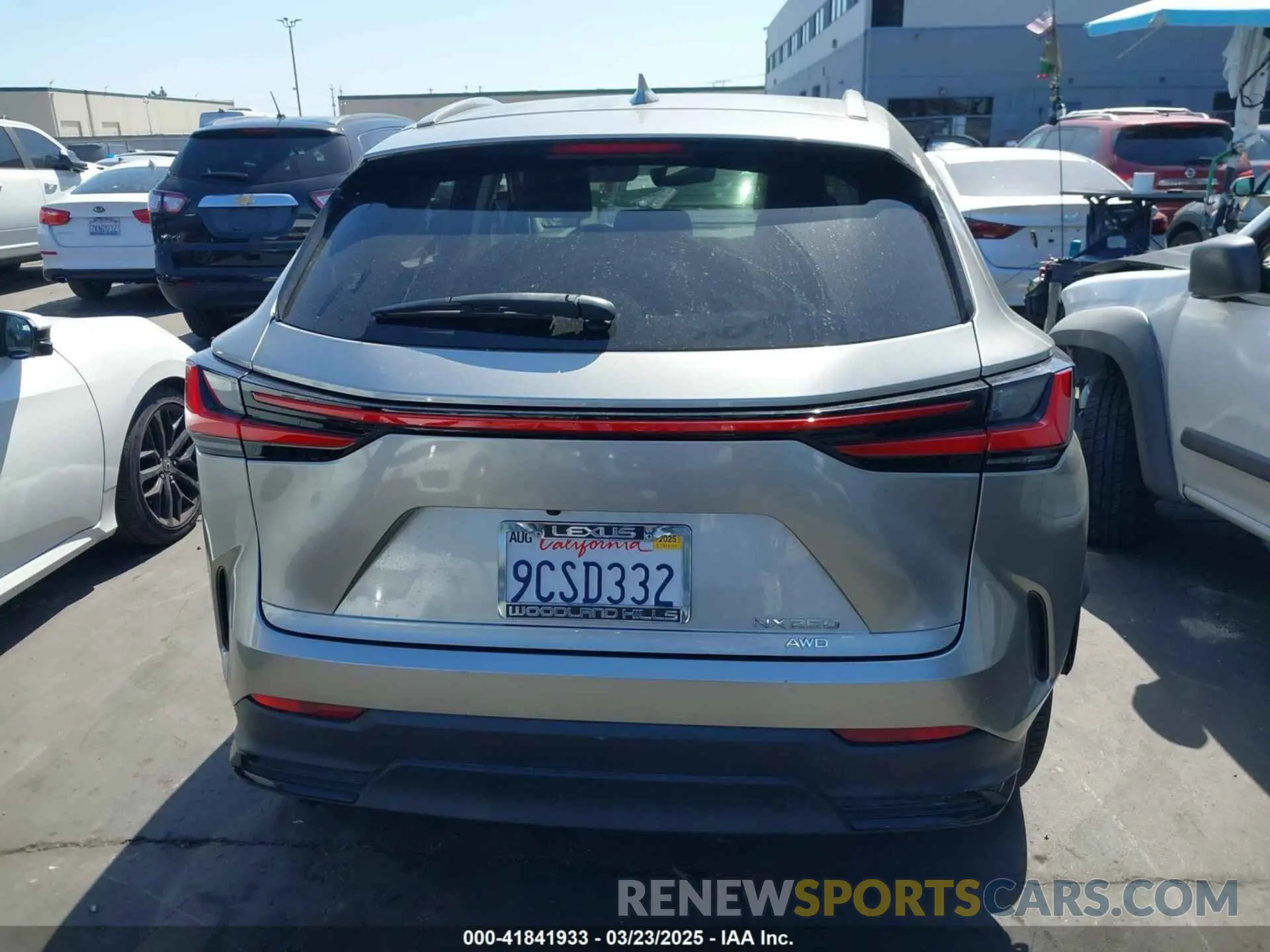 17 Фотография поврежденного автомобиля JTJADCEZ9N5000474 LEXUS NX 250 2022