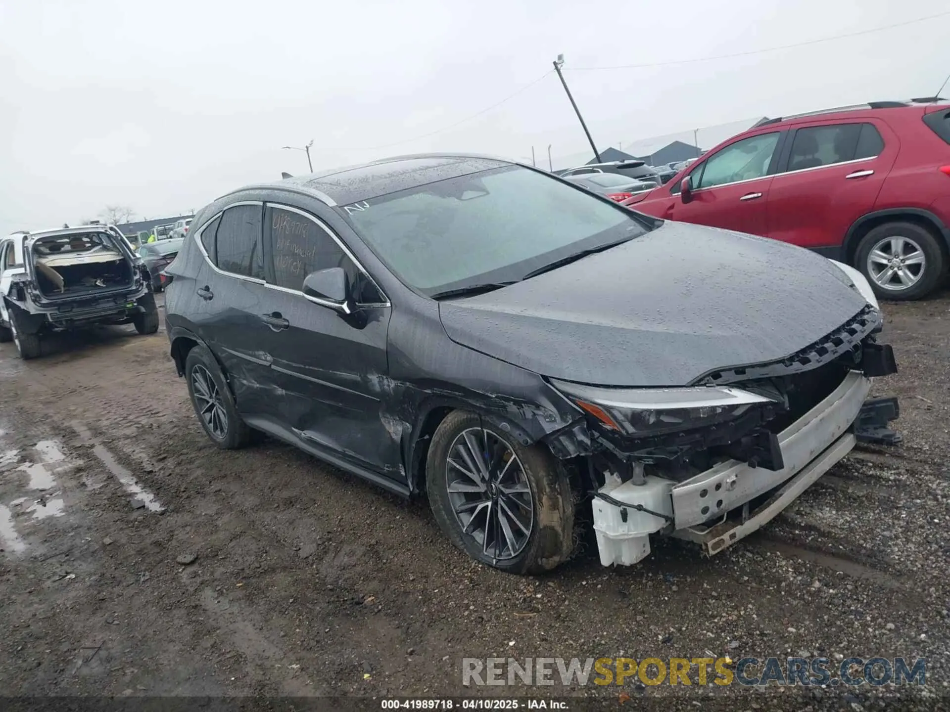 1 Photograph of a damaged car JTJGDCEZ2N2000859 LEXUS NX 250 2022