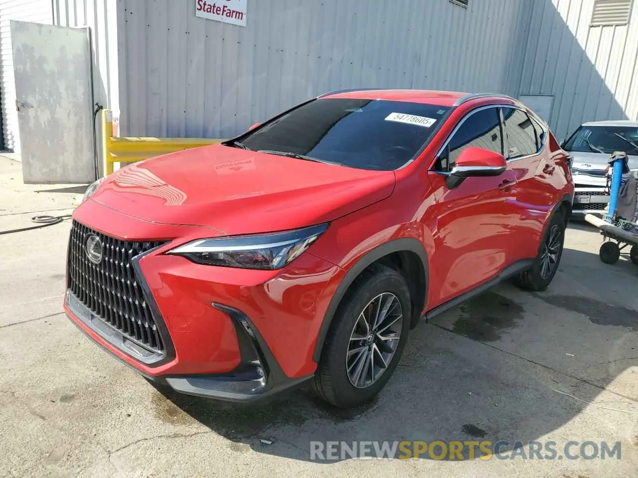 1 Photograph of a damaged car 2T2ADCAZ4PC004233 LEXUS NX 250 2023