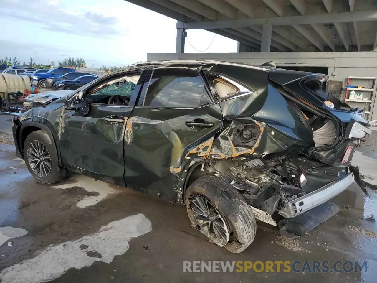 2 Фотография поврежденного автомобиля 2T2ADCAZ7PC005036 LEXUS NX 250 2023