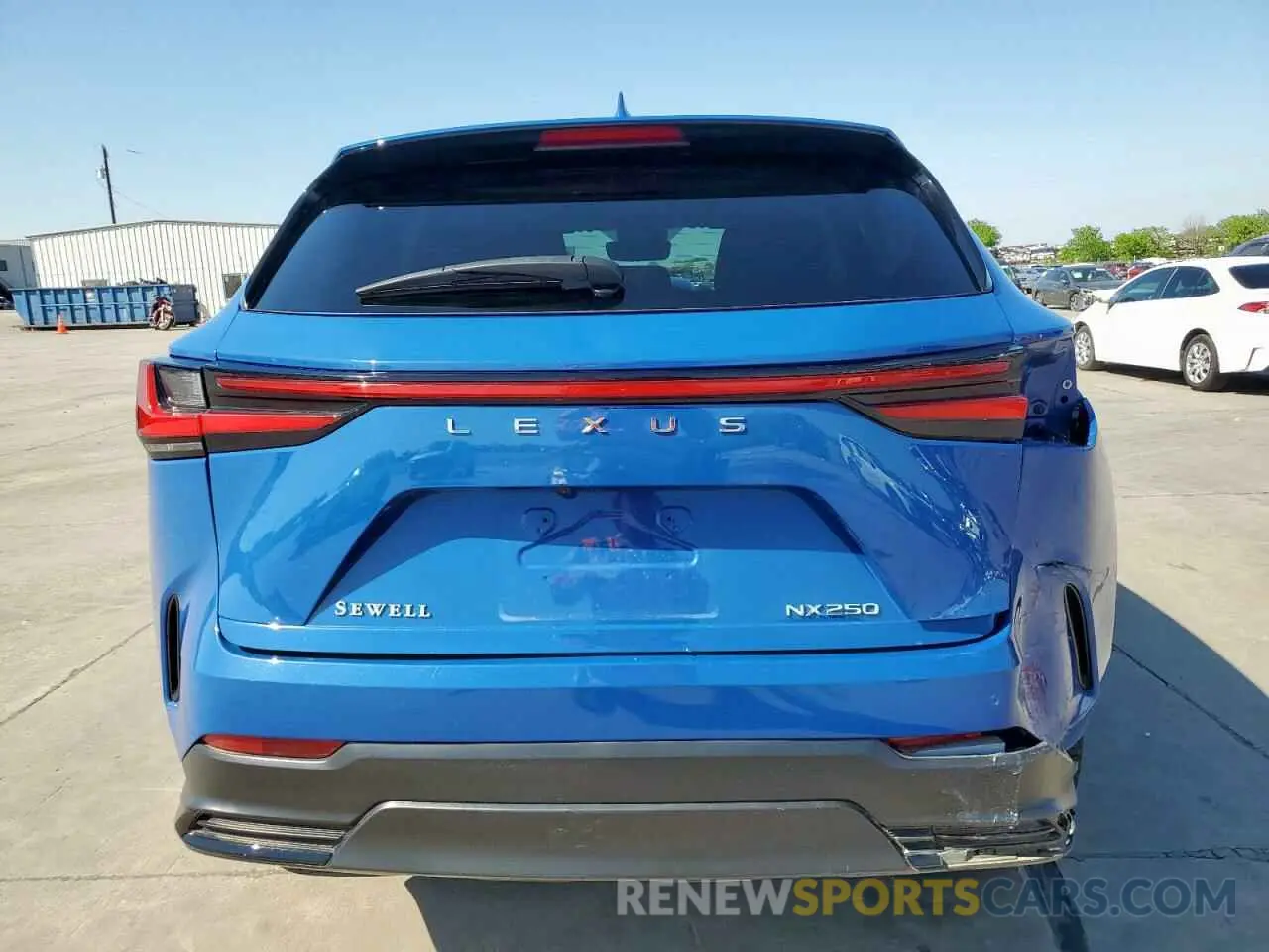 6 Photograph of a damaged car 2T2ADCAZ8PC004347 LEXUS NX 250 2023