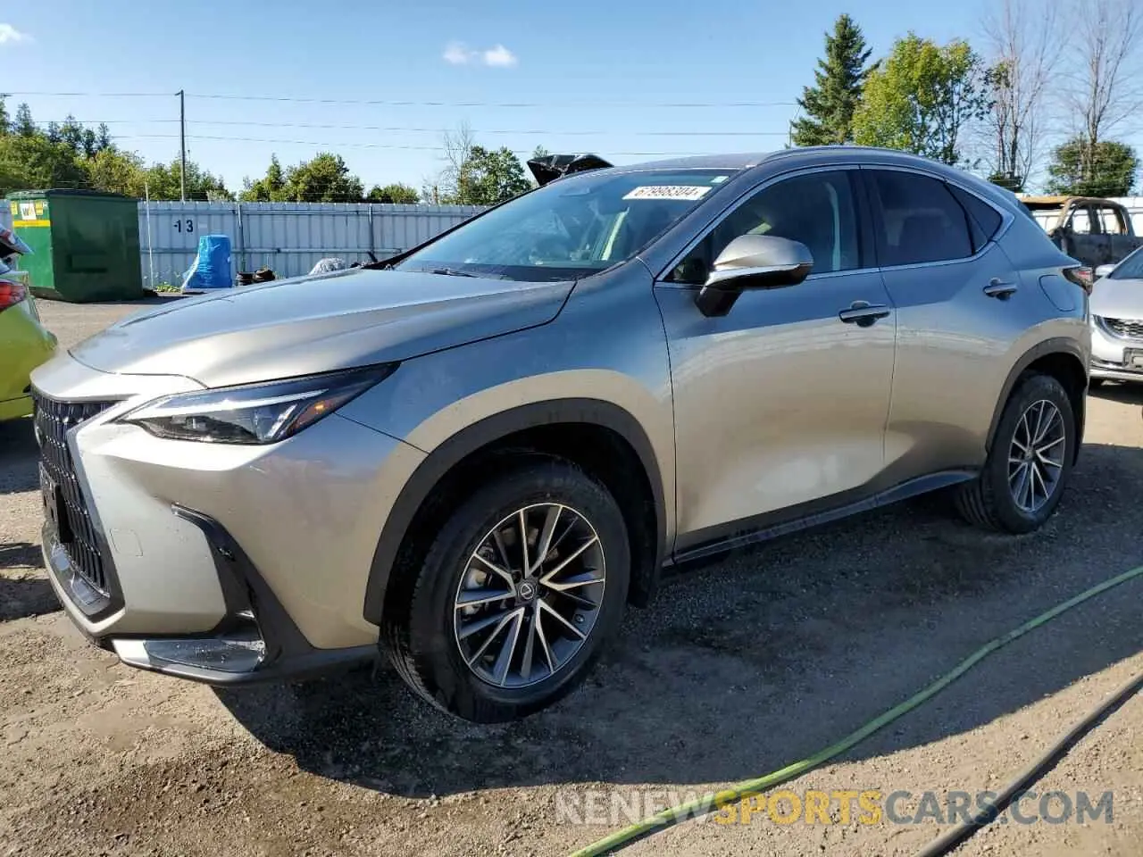 1 Photograph of a damaged car 2T2ADCEZ2PC003530 LEXUS NX 250 2023