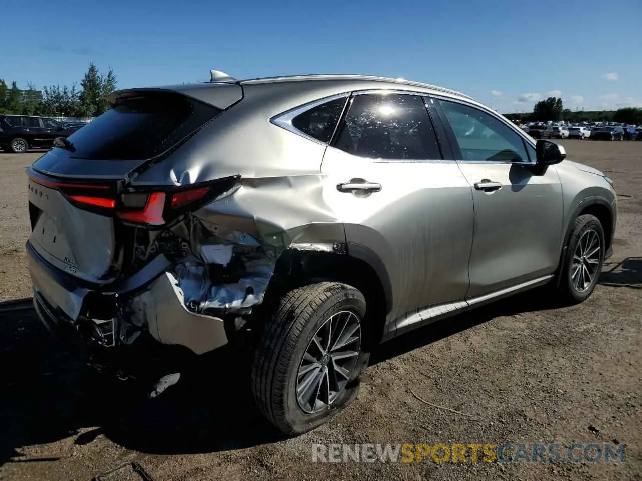 3 Photograph of a damaged car 2T2ADCEZ2PC003530 LEXUS NX 250 2023