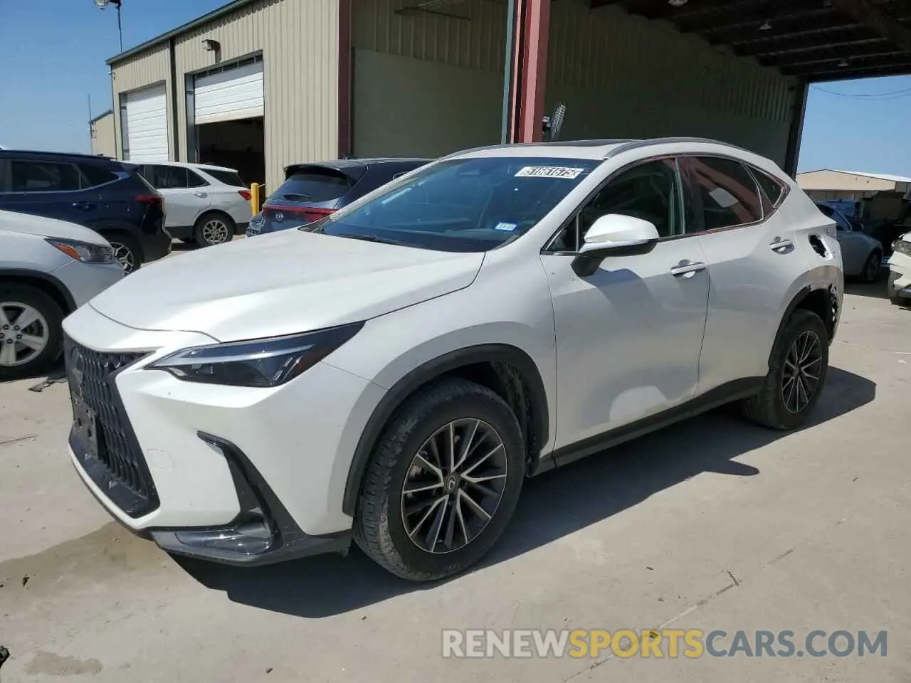 1 Photograph of a damaged car 2T2ADCEZ5PC003313 LEXUS NX 250 2023