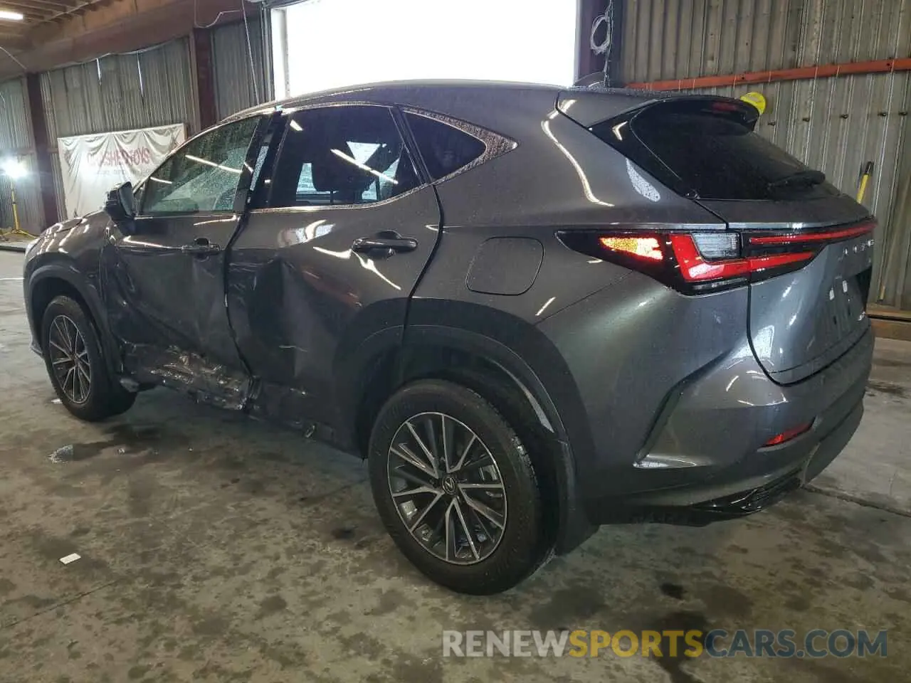 2 Фотография поврежденного автомобиля JTJADCAZ5P5013411 LEXUS NX 250 2023