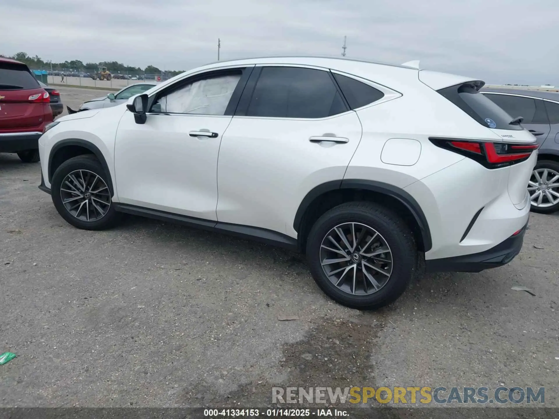3 Фотография поврежденного автомобиля JTJADCAZ9P5010060 LEXUS NX 250 2023