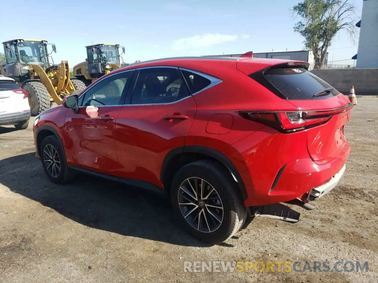 2 Фотография поврежденного автомобиля JTJADCAZXP2007217 LEXUS NX 250 2023