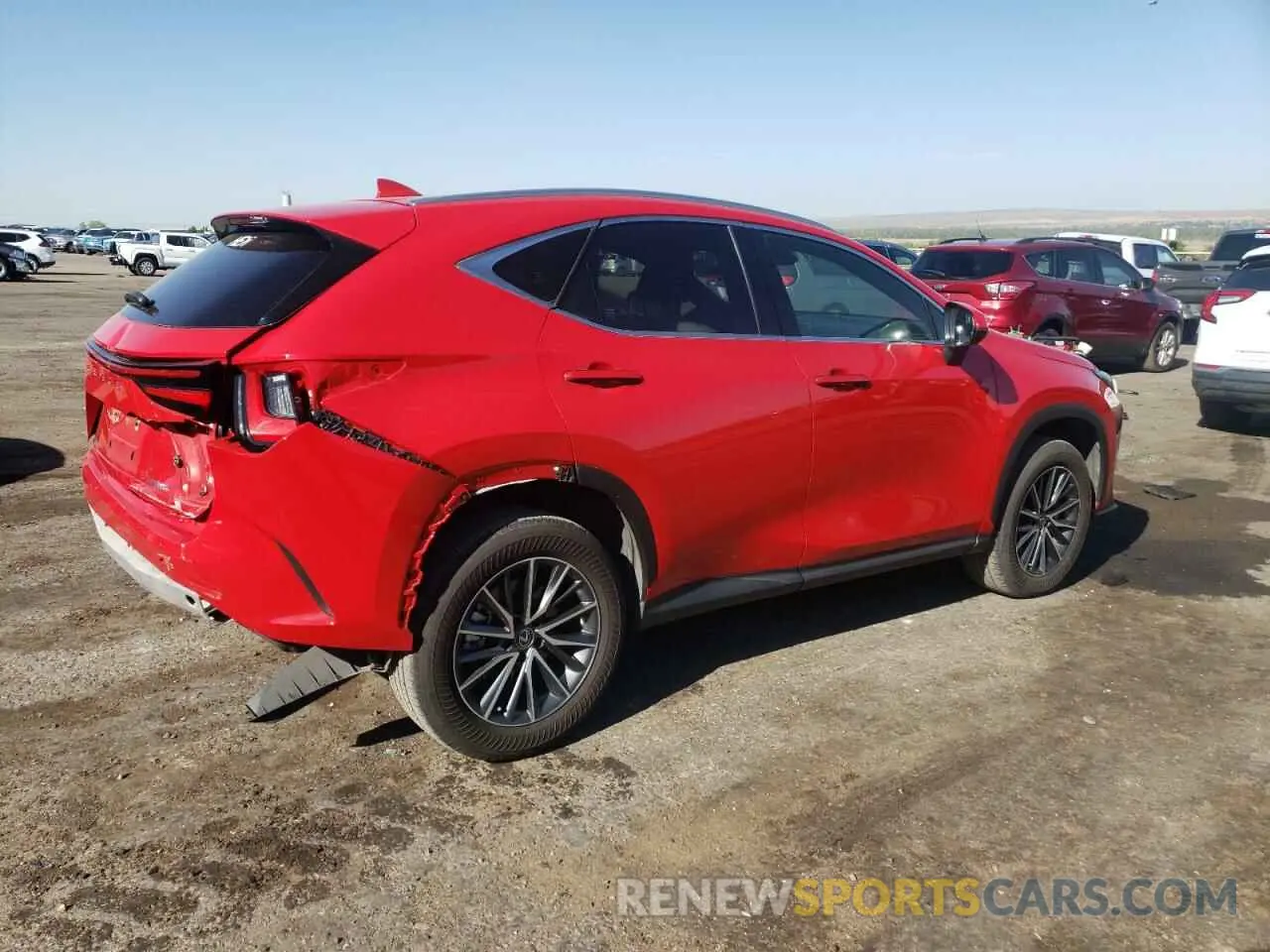 3 Фотография поврежденного автомобиля JTJADCAZXP2007217 LEXUS NX 250 2023