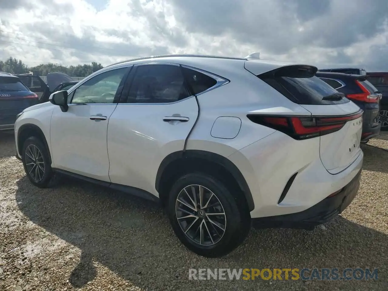 2 Photograph of a damaged car JTJGDCAZ2P5009827 LEXUS NX 250 2023