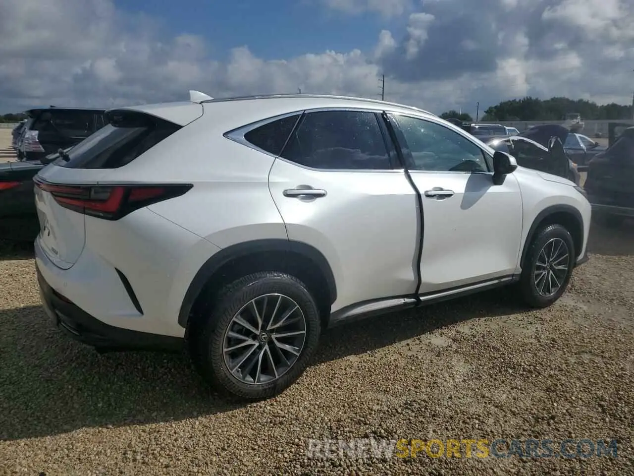 3 Photograph of a damaged car JTJGDCAZ2P5009827 LEXUS NX 250 2023