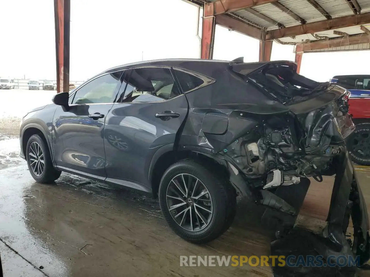 2 Фотография поврежденного автомобиля JTJGDCAZ7P5012321 LEXUS NX 250 2023