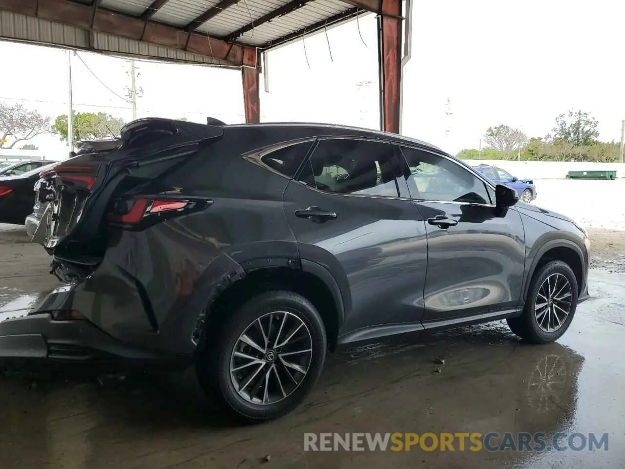 3 Фотография поврежденного автомобиля JTJGDCAZ7P5012321 LEXUS NX 250 2023