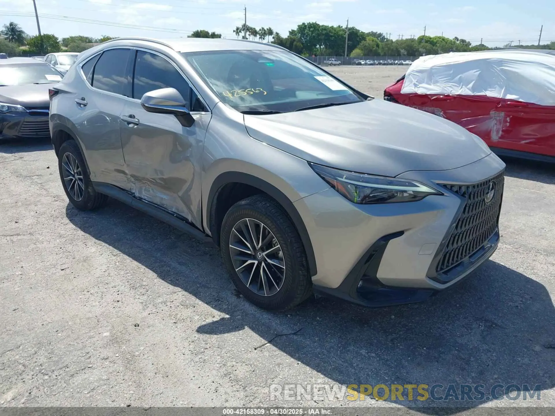 1 Photograph of a damaged car 2T2ADCAZ9RC009348 LEXUS NX 250 2024