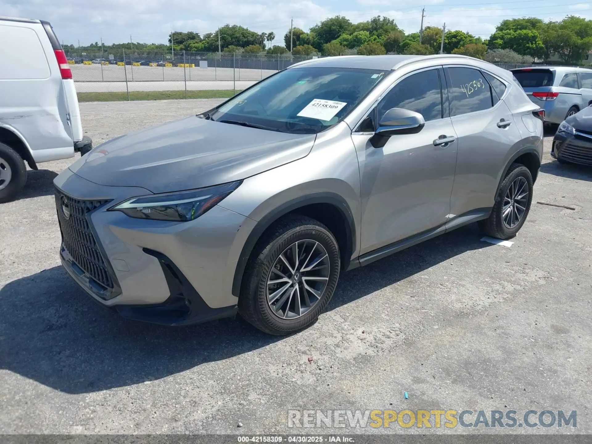 2 Photograph of a damaged car 2T2ADCAZ9RC009348 LEXUS NX 250 2024