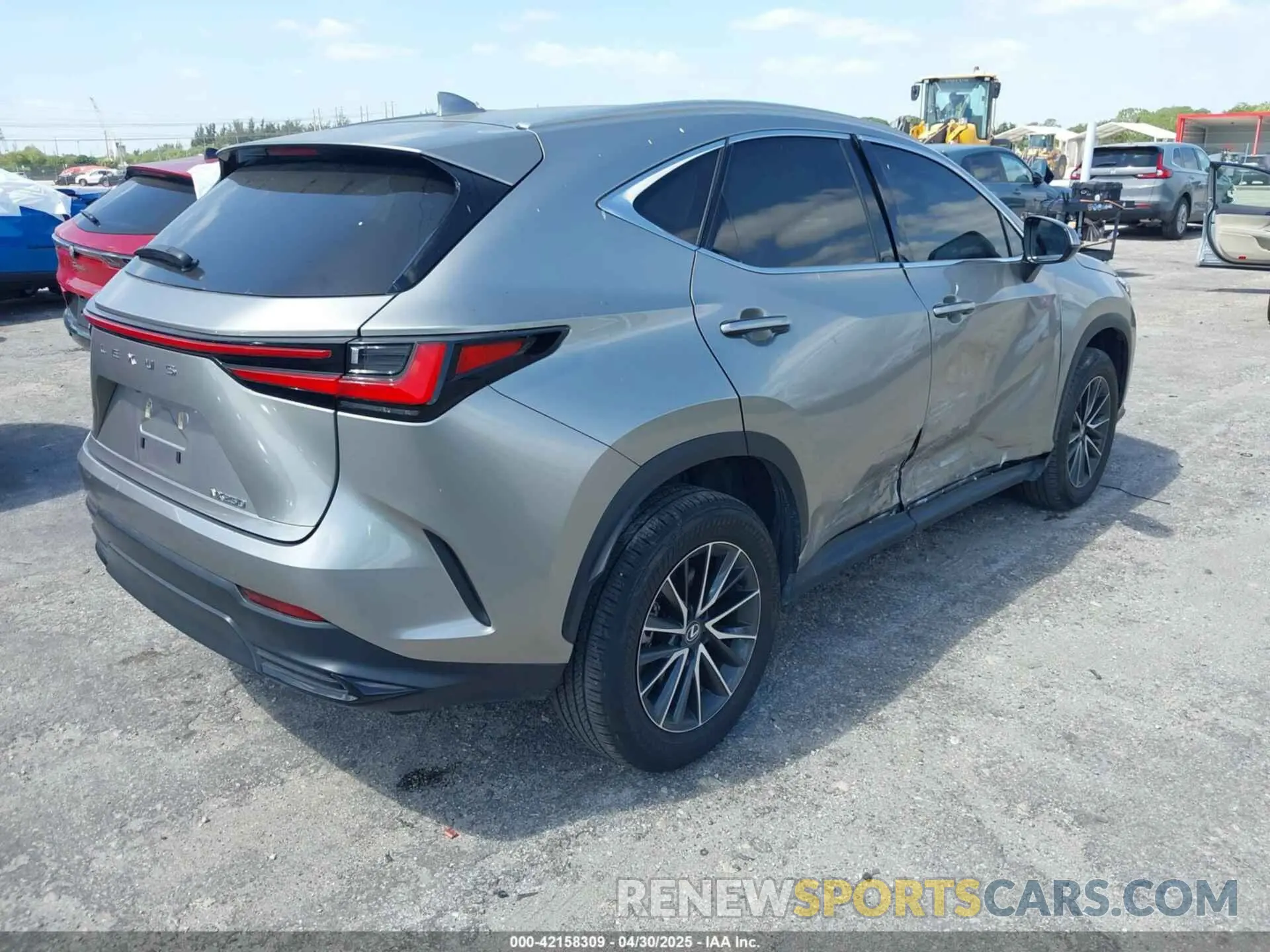 4 Photograph of a damaged car 2T2ADCAZ9RC009348 LEXUS NX 250 2024