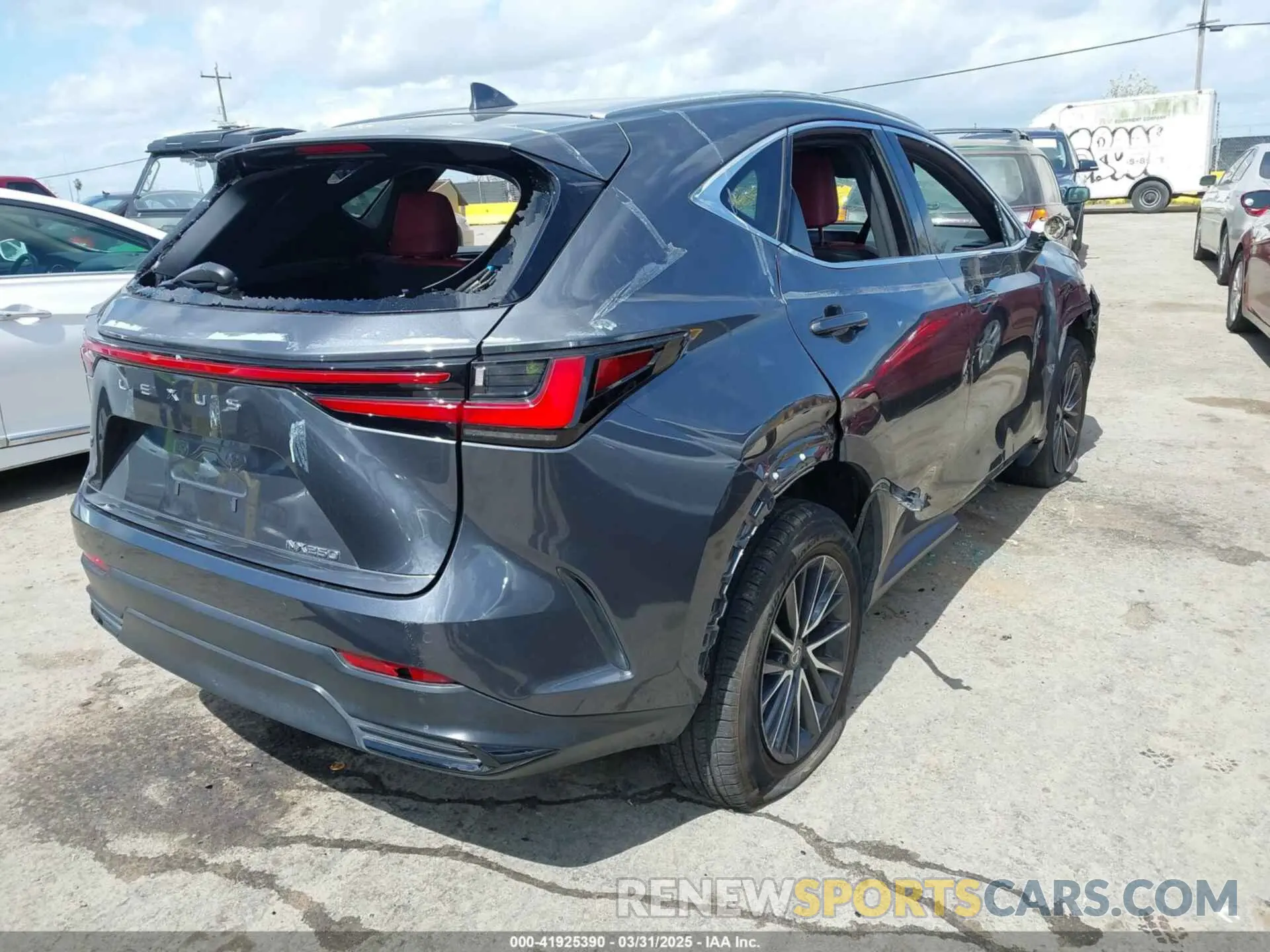 4 Фотография поврежденного автомобиля 2T2GDCAZ4RC006643 LEXUS NX 250 2024