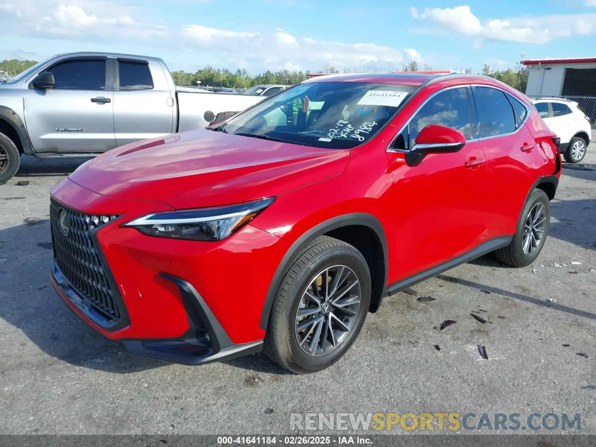 2 Photograph of a damaged car 2T2ADCAZ8SC018984 LEXUS NX 250 2025