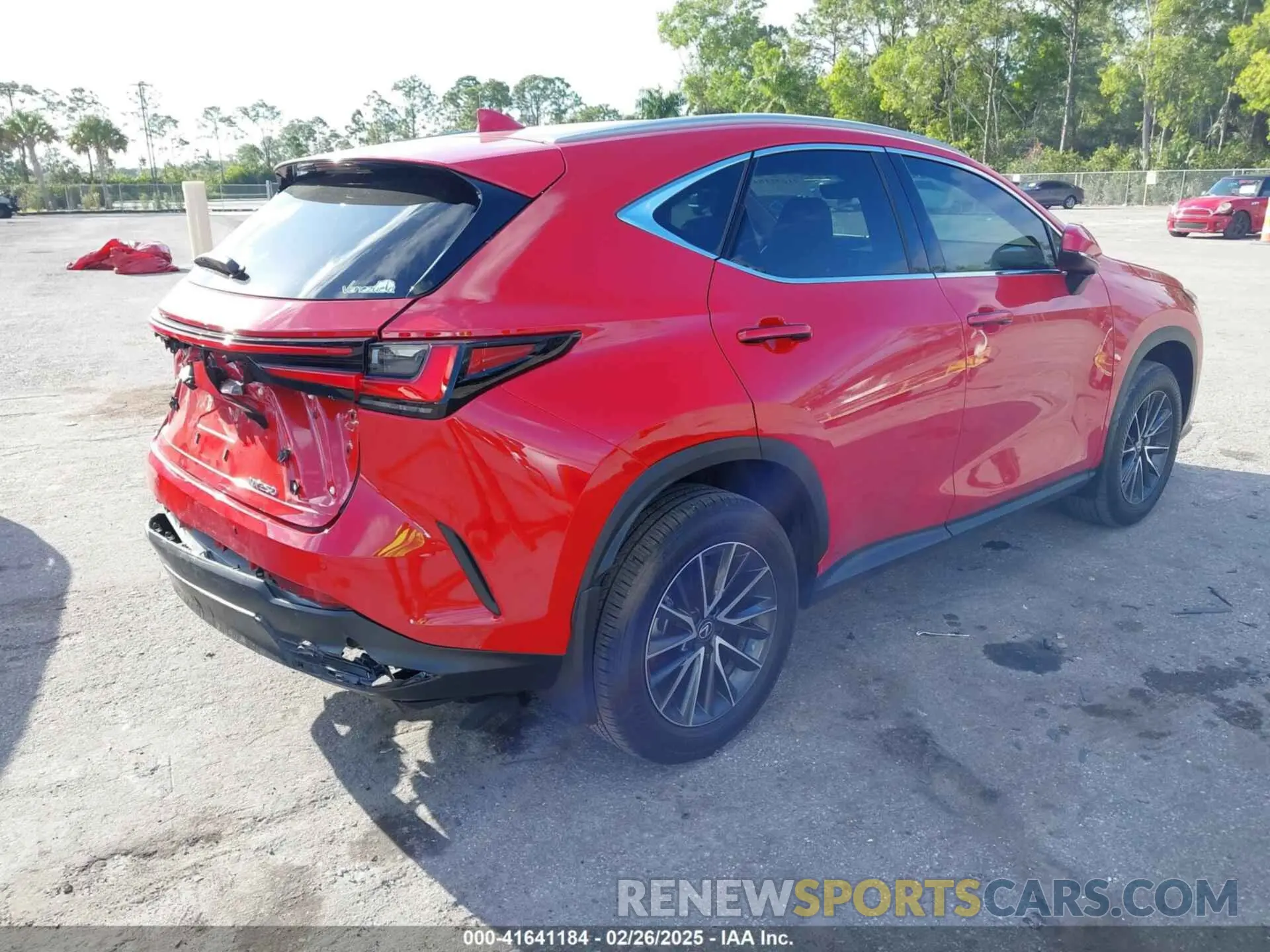 4 Photograph of a damaged car 2T2ADCAZ8SC018984 LEXUS NX 250 2025