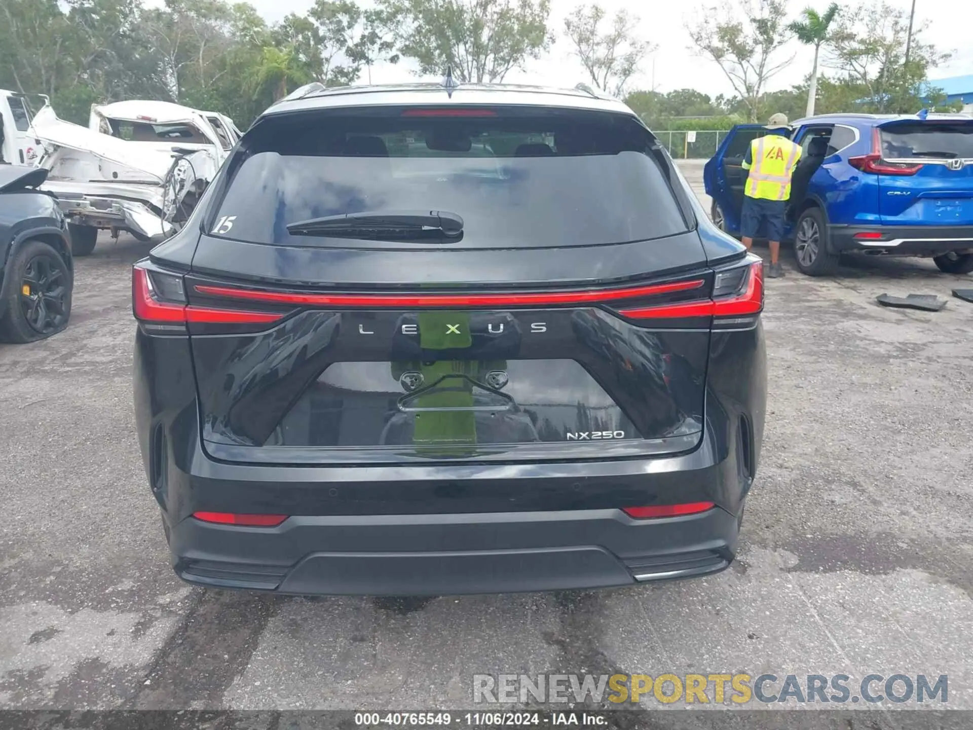 17 Photograph of a damaged car 2T2ADCAZ9SC018640 LEXUS NX 250 2025