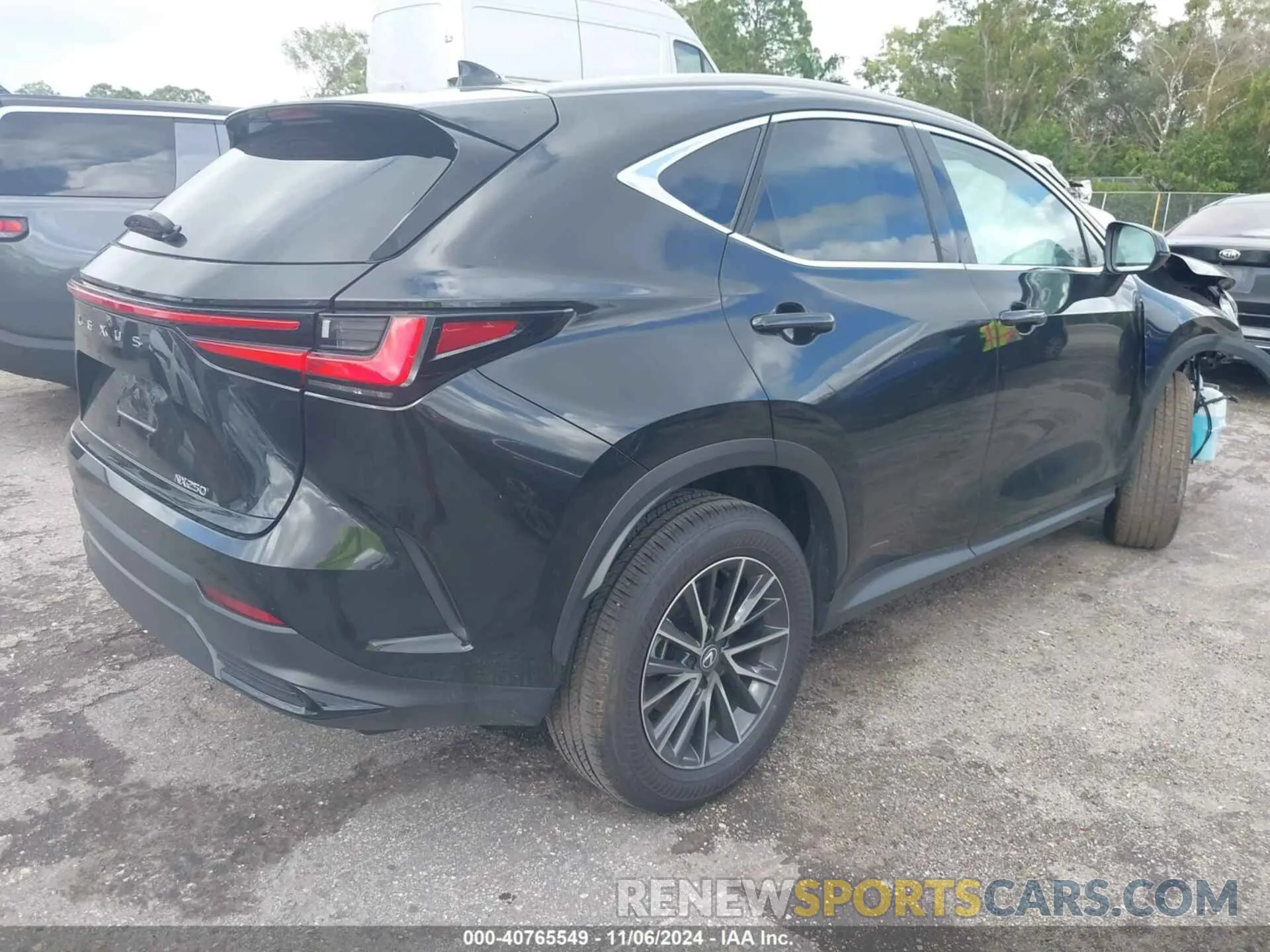 4 Photograph of a damaged car 2T2ADCAZ9SC018640 LEXUS NX 250 2025